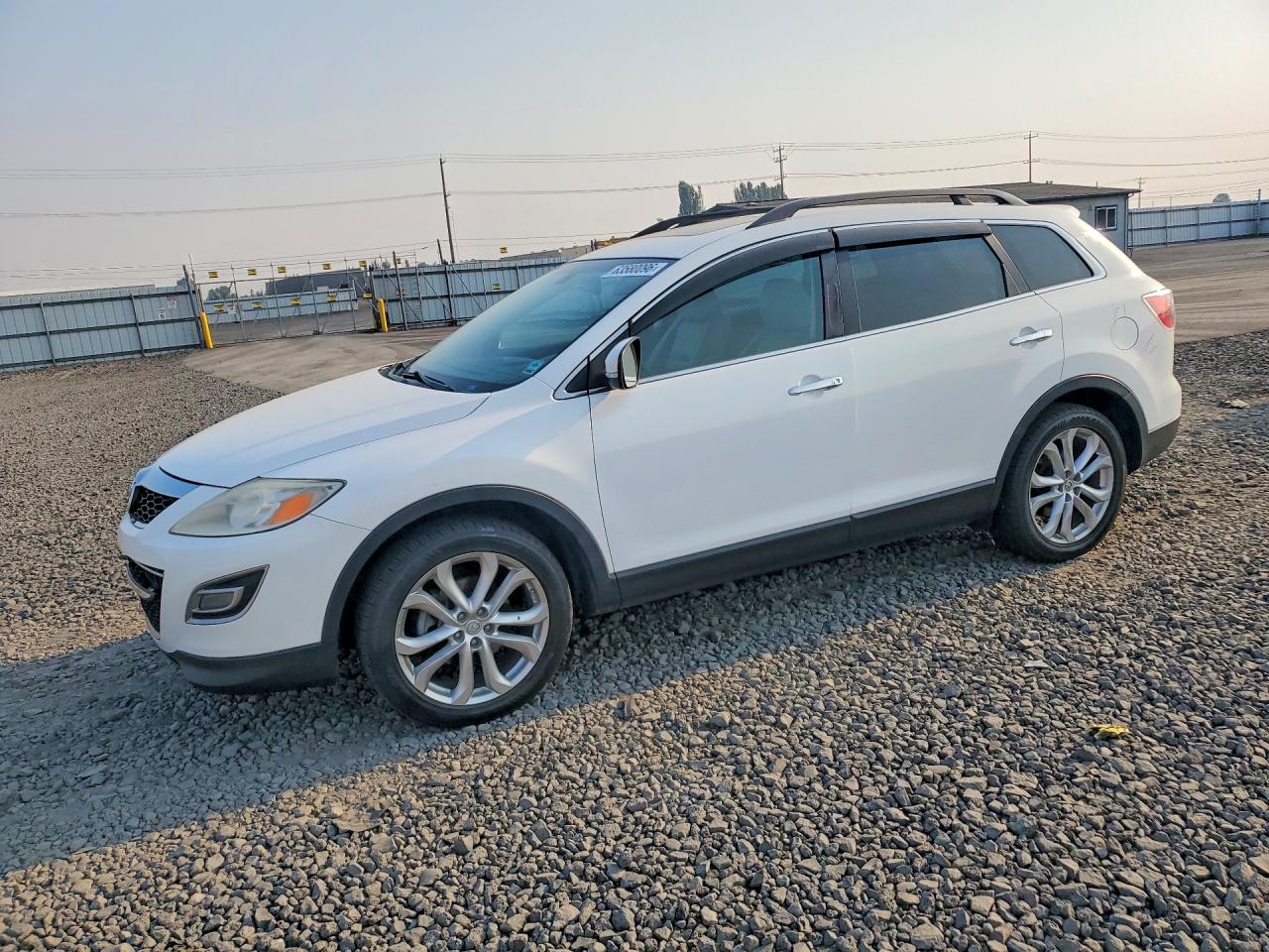 2012 Mazda Cx-9 White vin: JM3TB3DV6C0354258