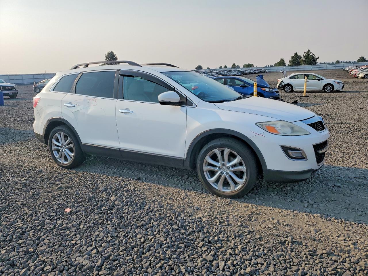 2012 Mazda Cx-9 White vin: JM3TB3DV6C0354258