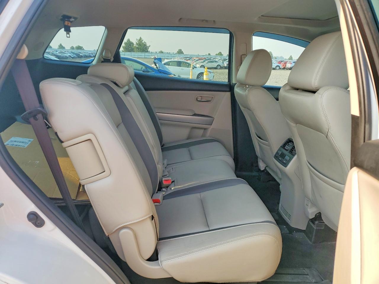 2012 Mazda Cx-9 White vin: JM3TB3DV6C0354258