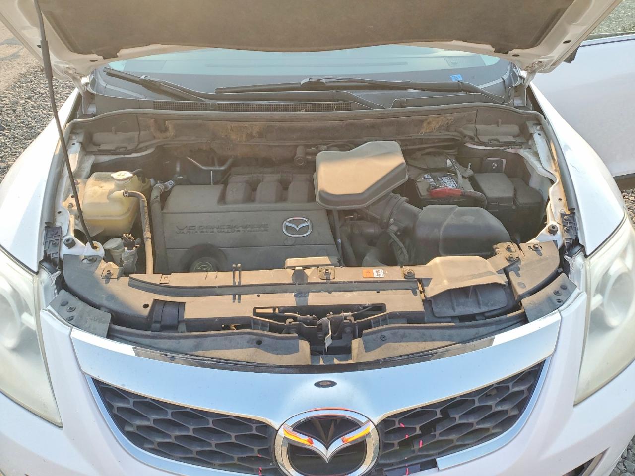 2012 Mazda Cx-9 White vin: JM3TB3DV6C0354258