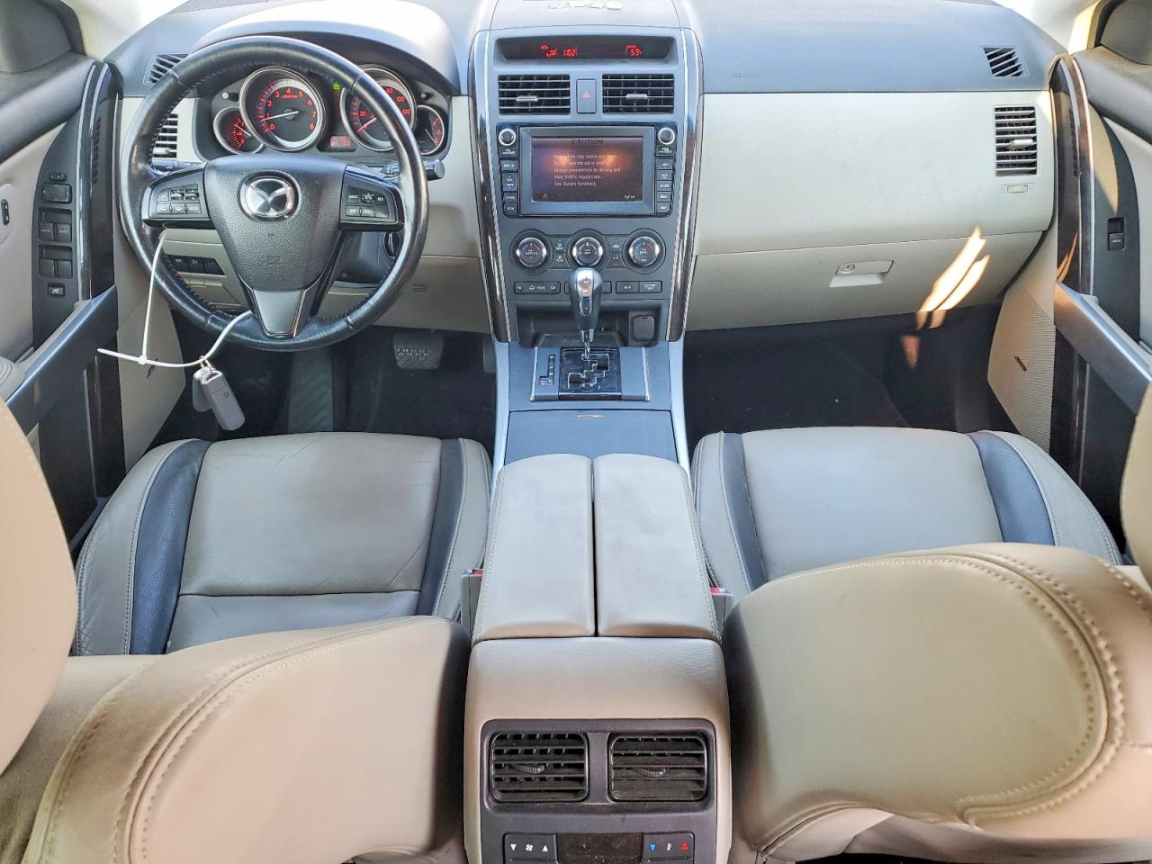2012 Mazda Cx-9 White vin: JM3TB3DV6C0354258