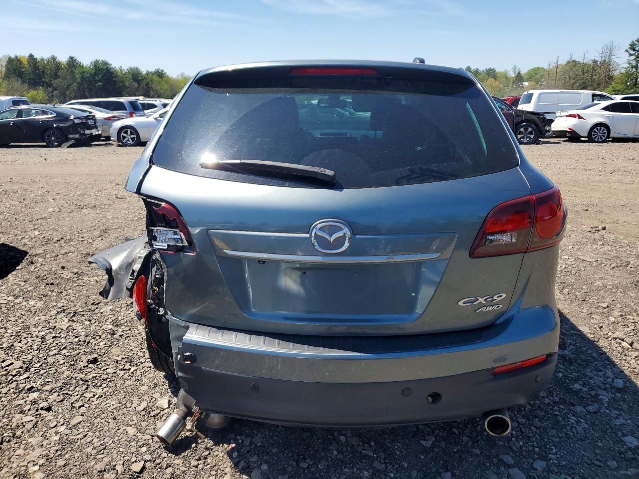2013 Mazda Cx-9 Grand Touring Gray vin: JM3TB3DV6D0413570