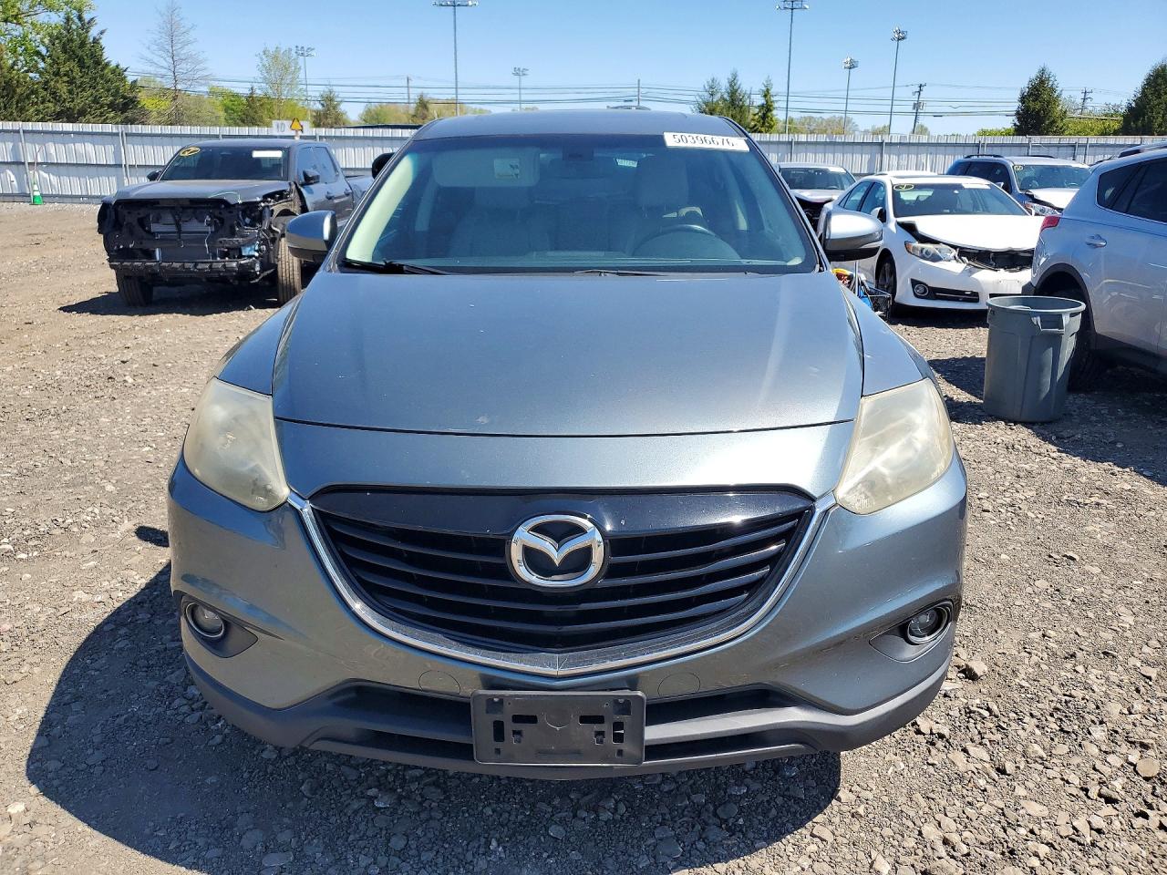 2013 Mazda Cx-9 Grand Touring Gray vin: JM3TB3DV6D0413570
