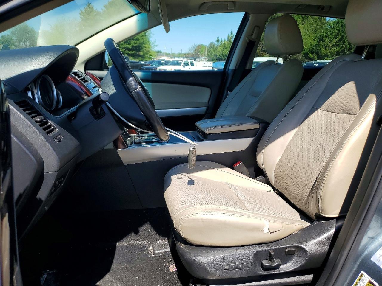 2013 Mazda Cx-9 Grand Touring Gray vin: JM3TB3DV6D0413570