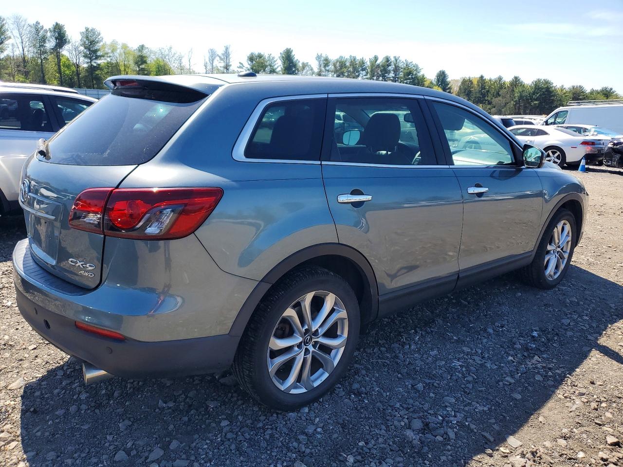 2013 Mazda Cx-9 Grand Touring Gray vin: JM3TB3DV6D0413570