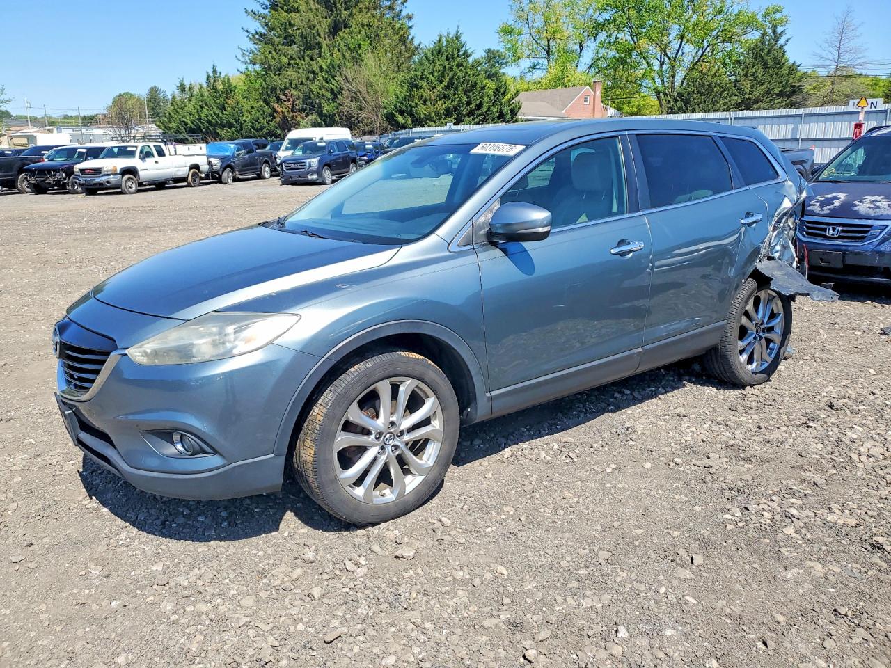 2013 Mazda Cx-9 Grand Touring Серый vin: JM3TB3DV6D0413570