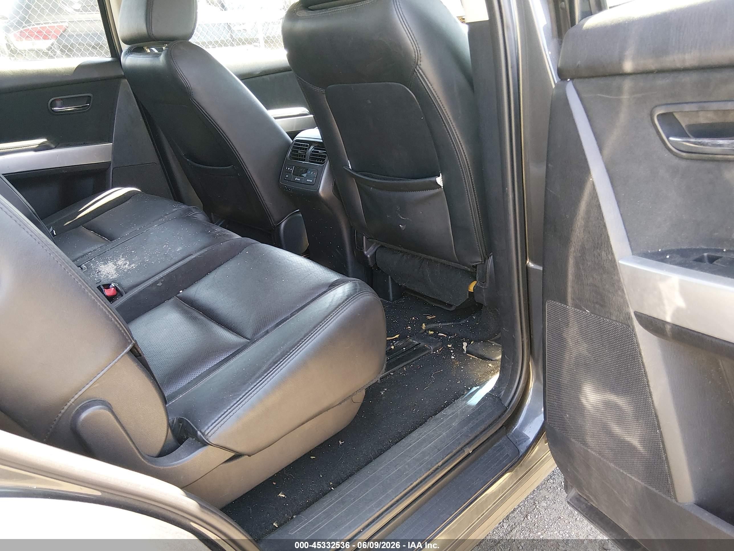 2014 Mazda Cx-9 Grand Touring Gray vin: JM3TB3DV6E0440558