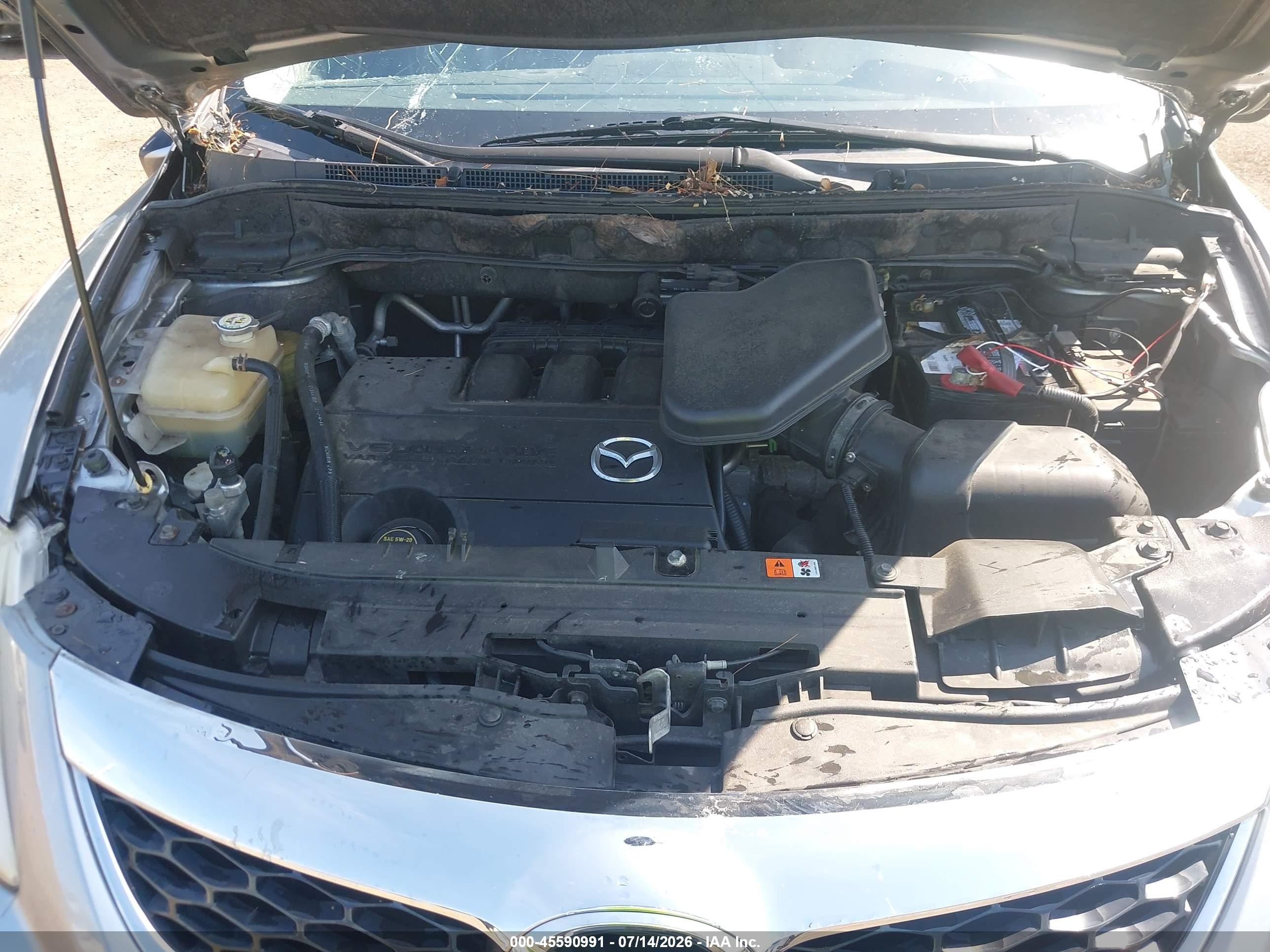2011 Mazda Cx-9 Grand Touring Gray vin: JM3TB3DV7B0306170