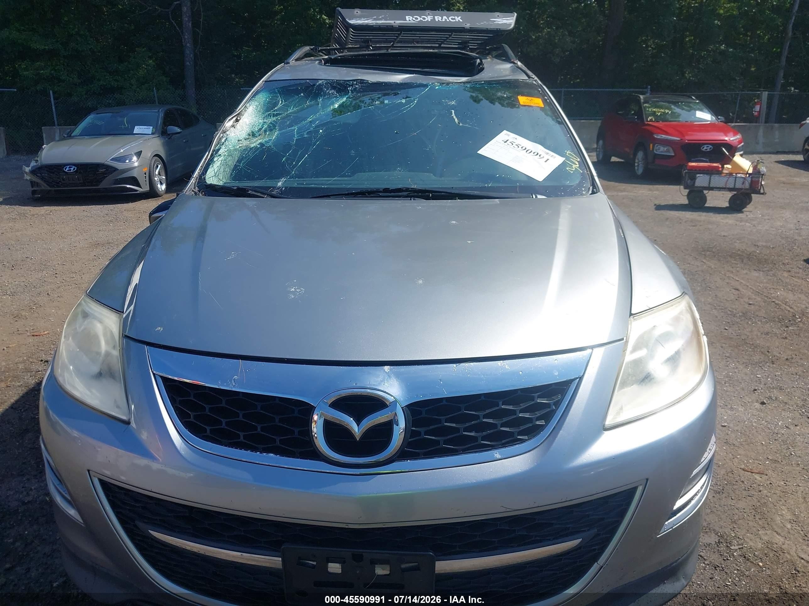2011 Mazda Cx-9 Grand Touring Gray vin: JM3TB3DV7B0306170