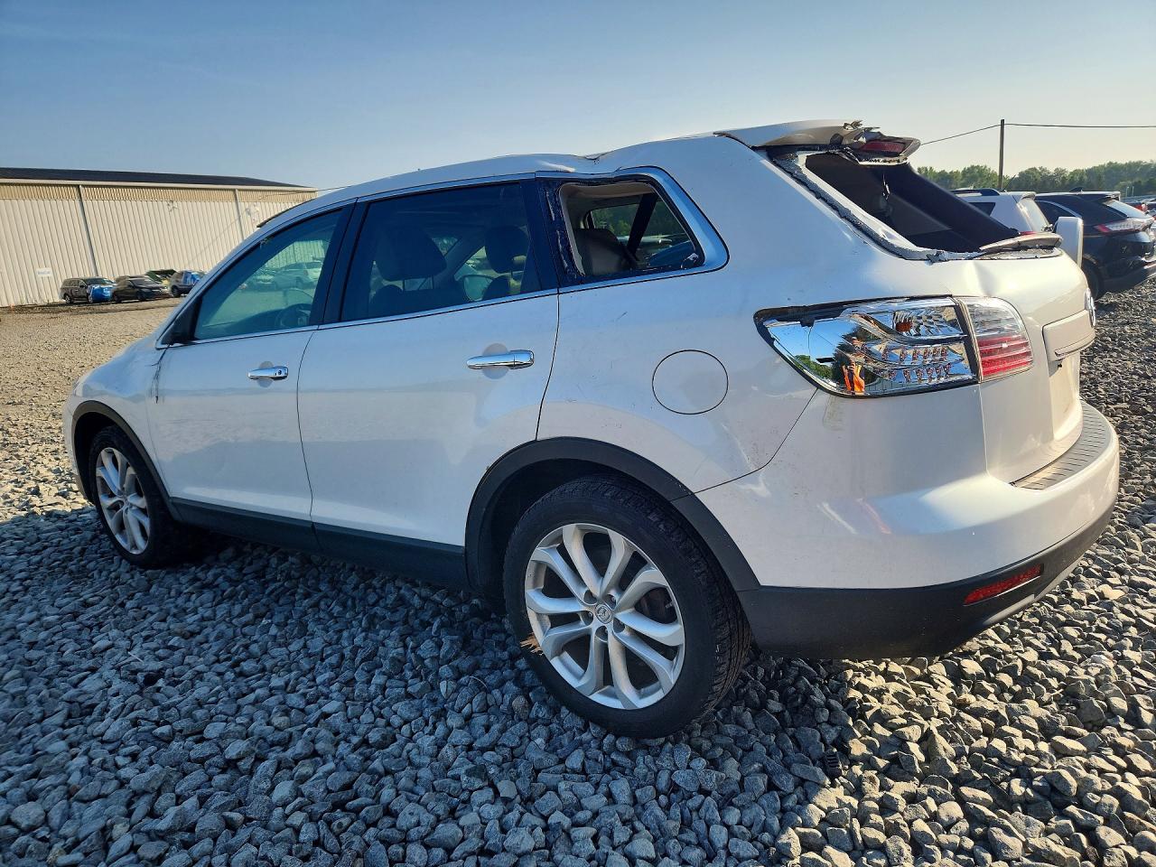 2011 Mazda Cx-9 White vin: JM3TB3DV7B0321607