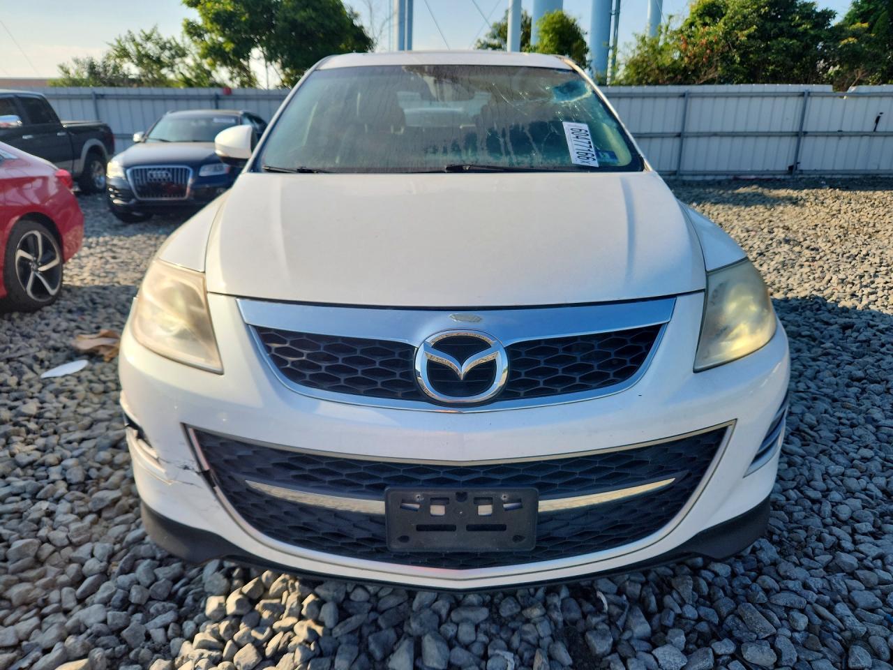 2011 Mazda Cx-9 White vin: JM3TB3DV7B0321607