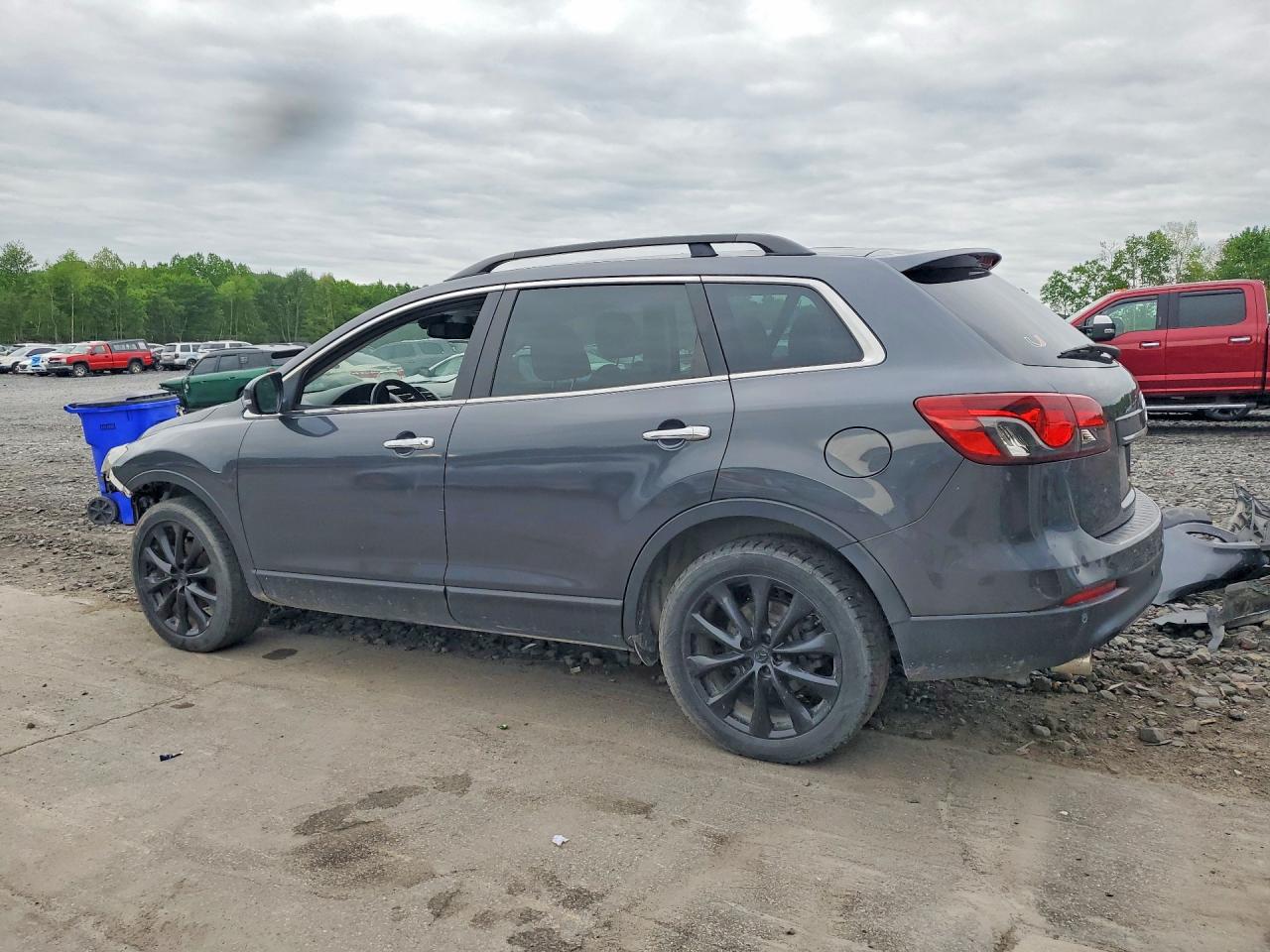 2015 Mazda Cx-9 Grand Touring Charcoal vin: JM3TB3DV7F0465390