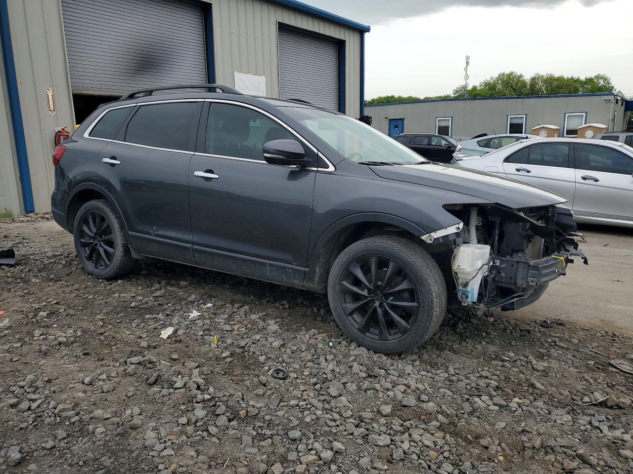 2015 Mazda Cx-9 Grand Touring Charcoal vin: JM3TB3DV7F0465390