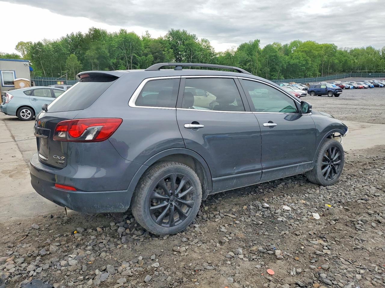 2015 Mazda Cx-9 Grand Touring Charcoal vin: JM3TB3DV7F0465390