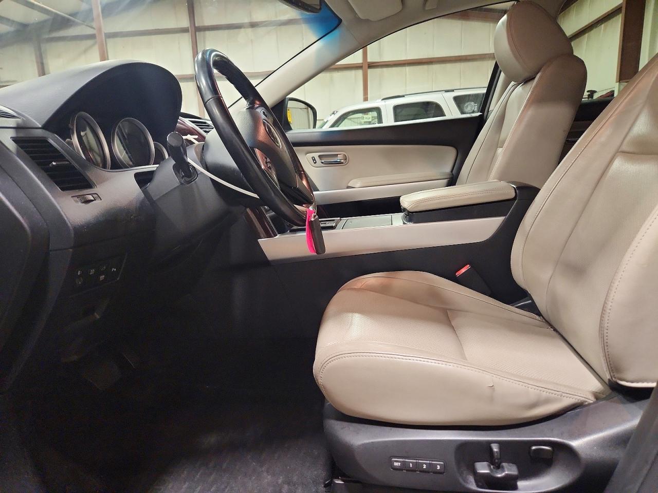 2013 Mazda Cx-9 Grand Touring White vin: JM3TB3DV8D0412680