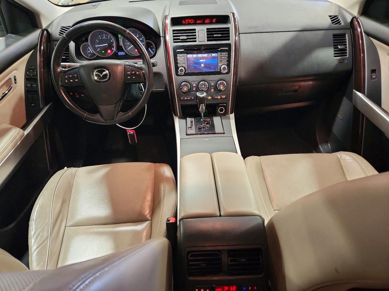 2013 Mazda Cx-9 Grand Touring White vin: JM3TB3DV8D0412680