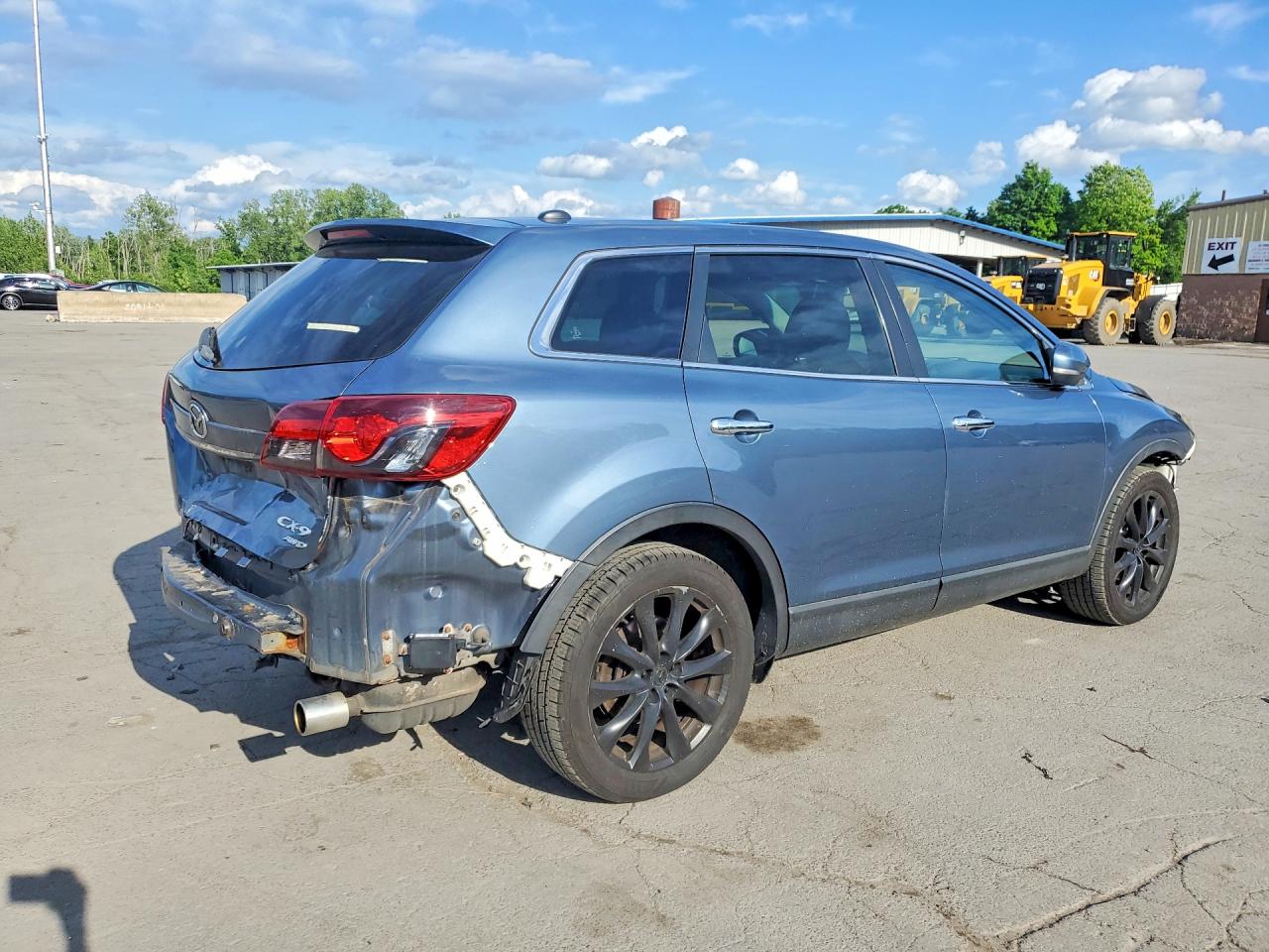2014 Mazda Cx-9 Grand Touring Синий vin: JM3TB3DV8E0425236