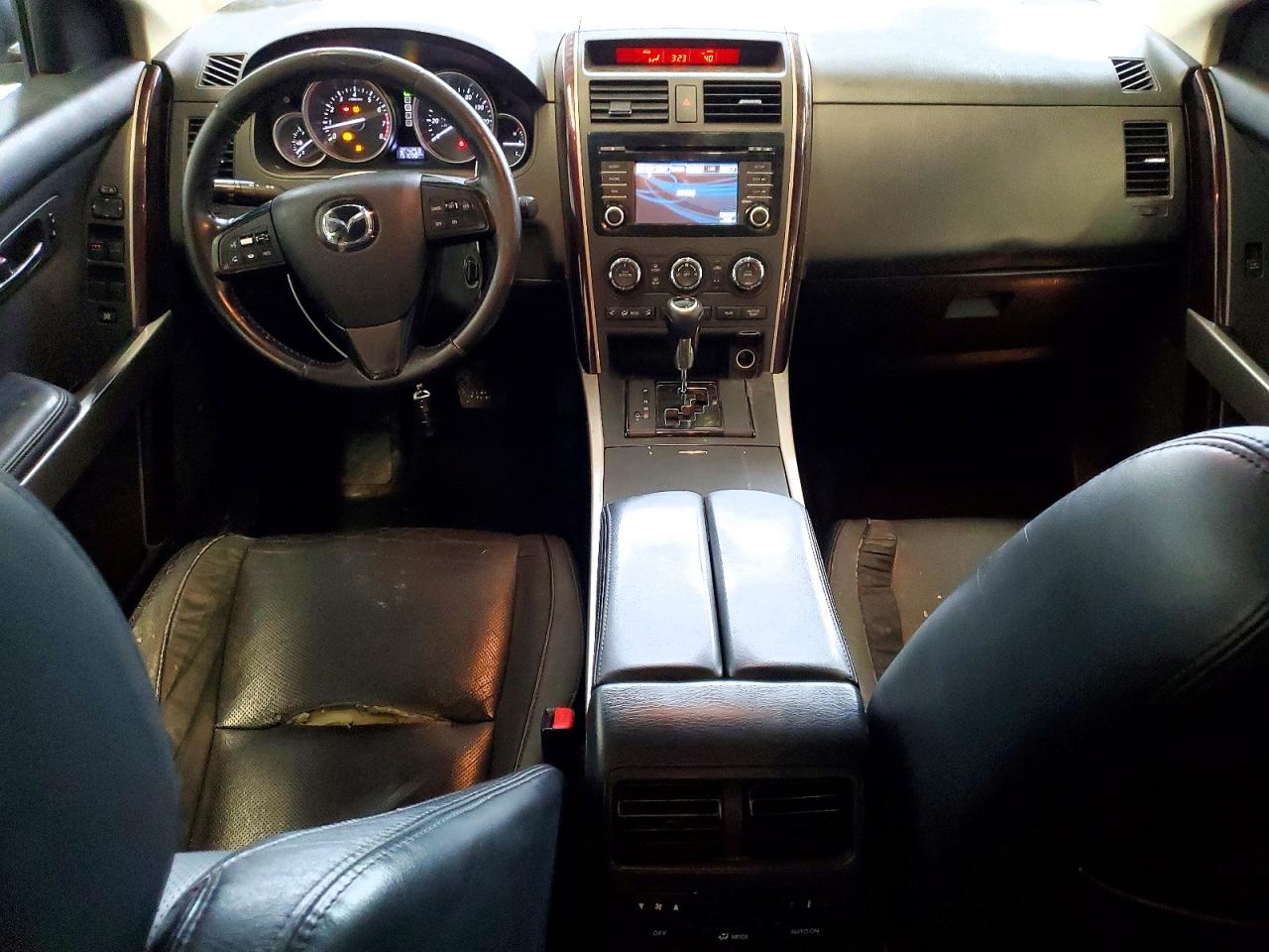 2014 Mazda Cx-9 Grand Touring Silver vin: JM3TB3DV8E0443140