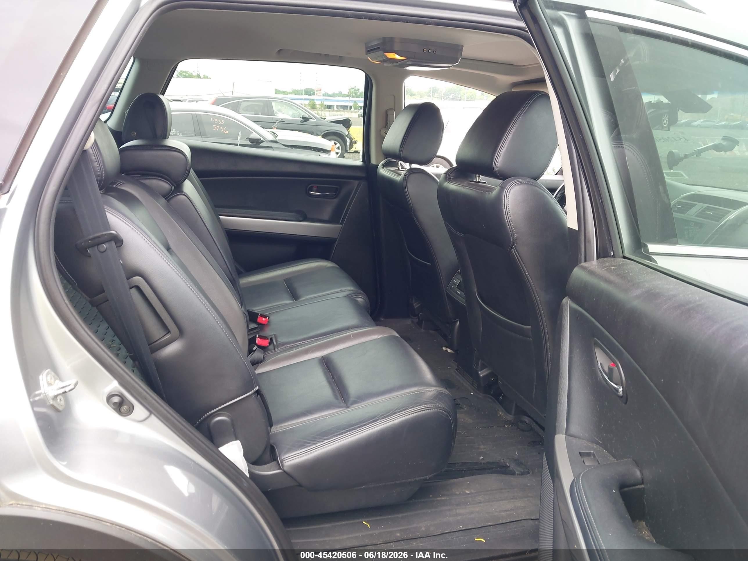 2011 Mazda Cx-9 Grand Touring Silver vin: JM3TB3DV9B0319468