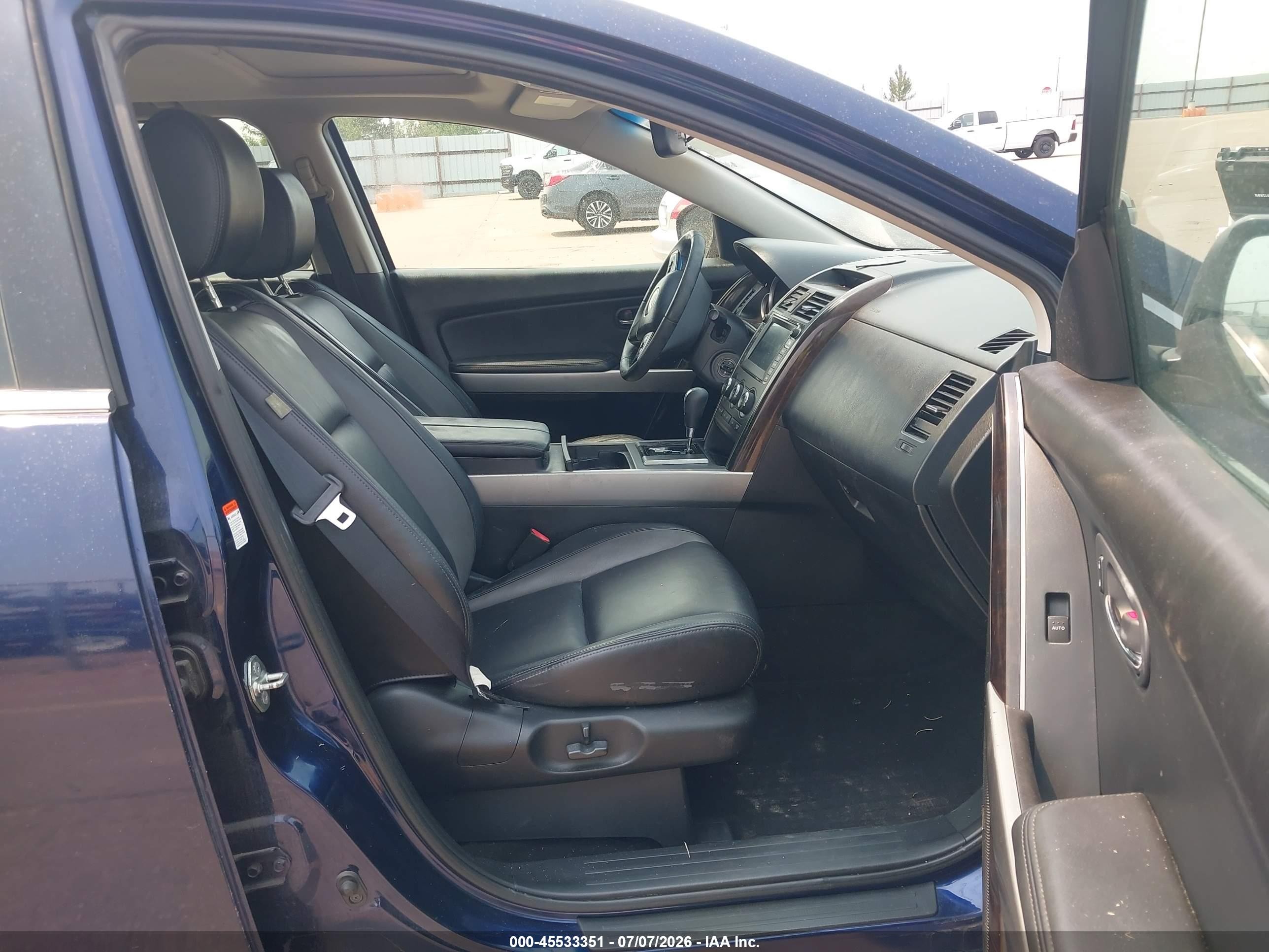 2011 Mazda Cx-9 Grand Touring Blue vin: JM3TB3DV9B0325030