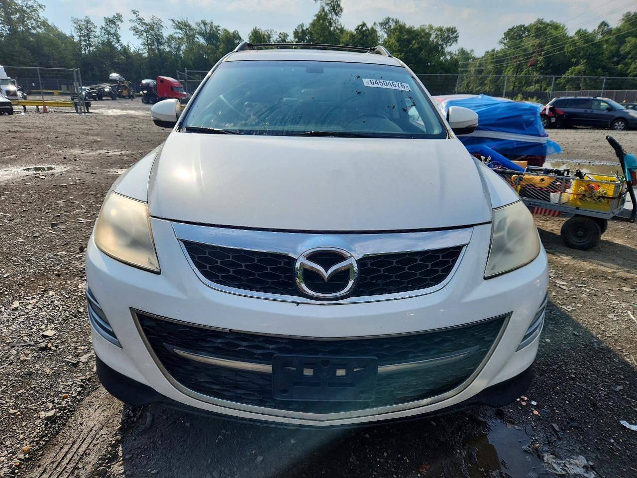 2012 Mazda Cx-9 White vin: JM3TB3DV9C0346607
