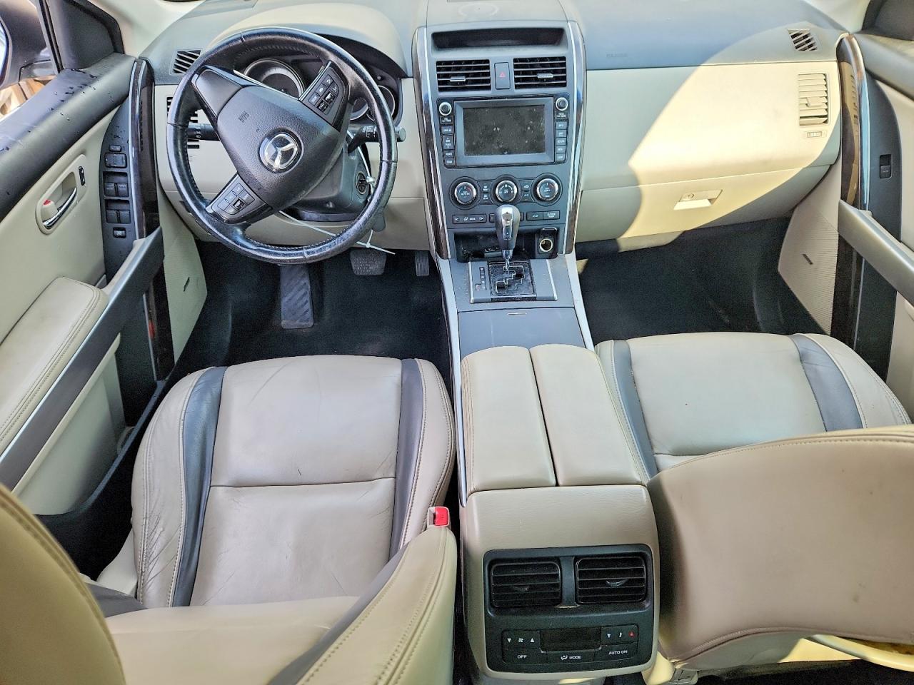 2012 Mazda Cx-9 White vin: JM3TB3DV9C0346607