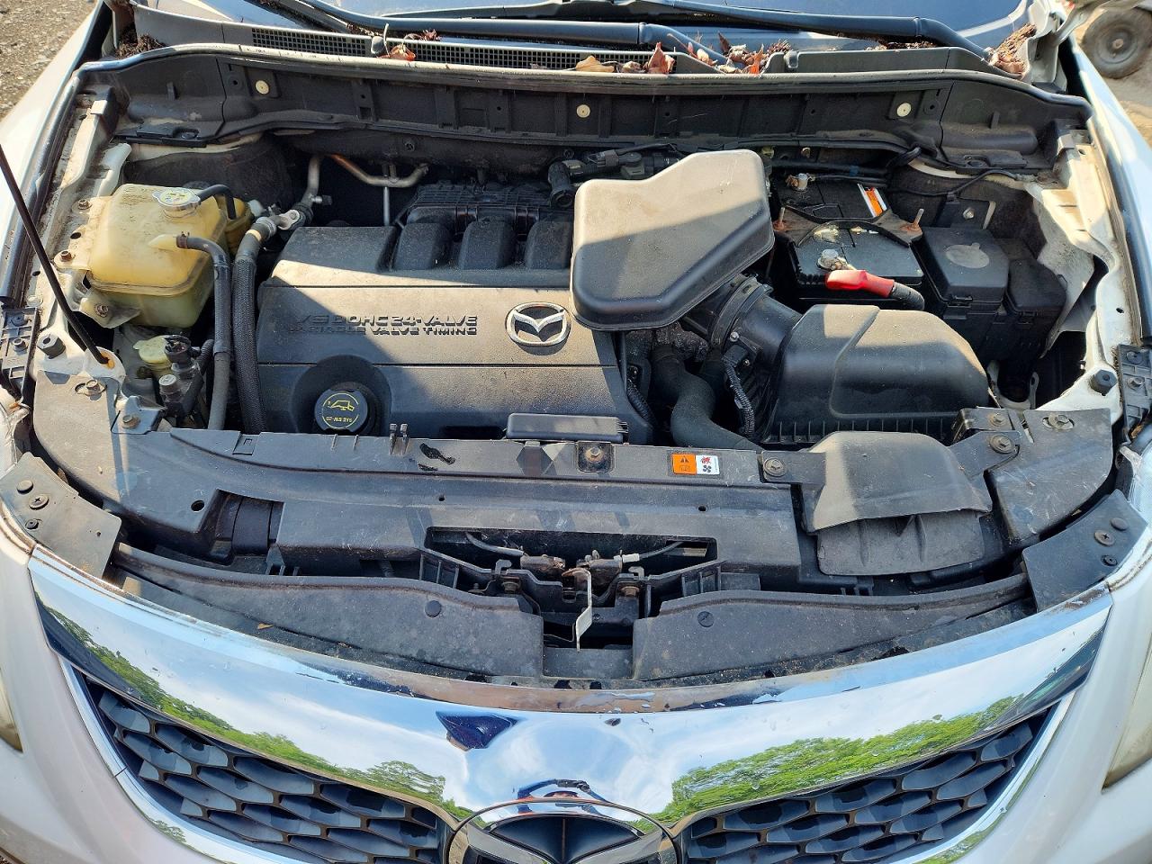 2012 Mazda Cx-9 White vin: JM3TB3DV9C0346607