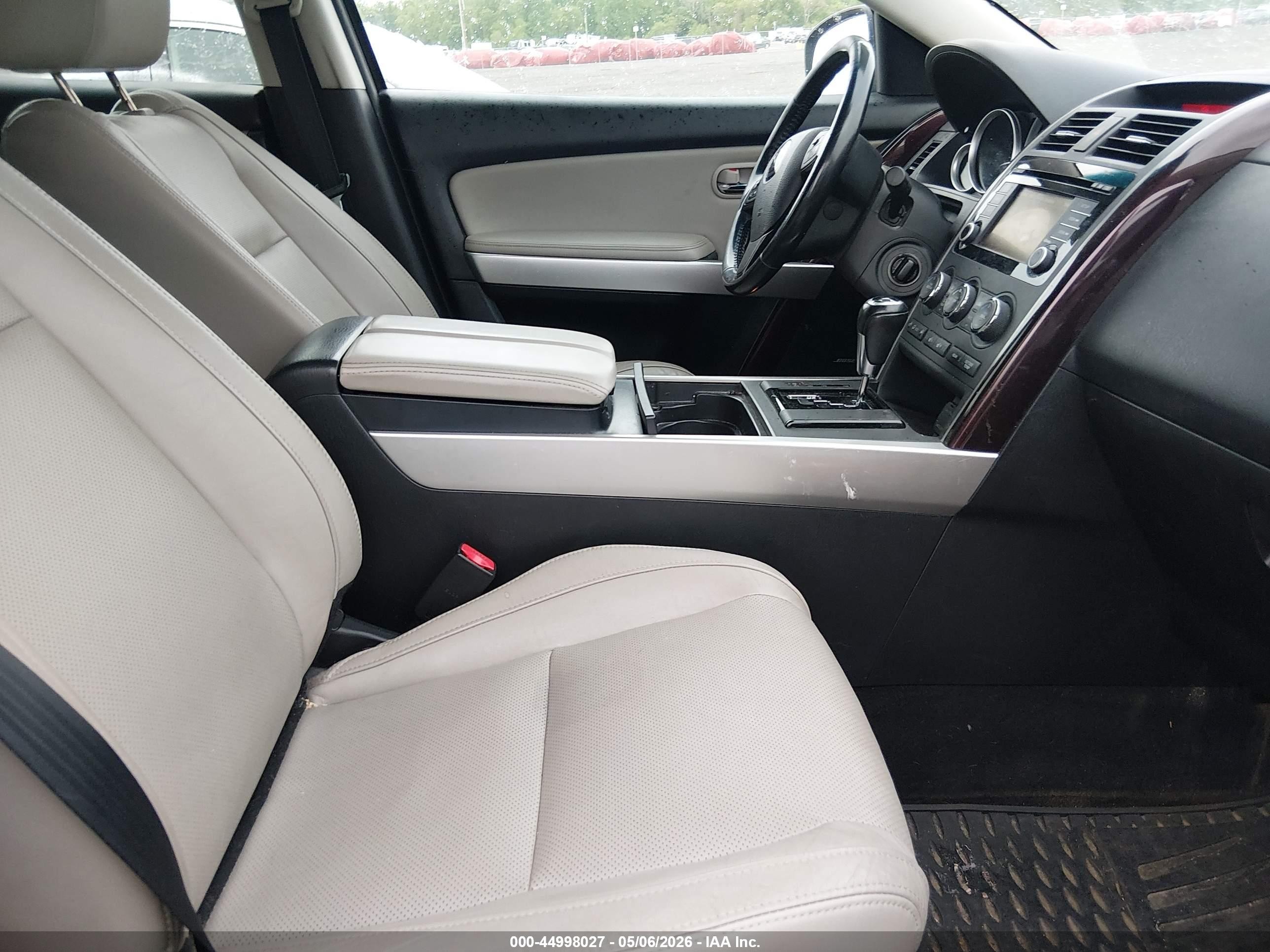 2014 Mazda Cx-9 Grand Touring Blue vin: JM3TB3DV9E0442577