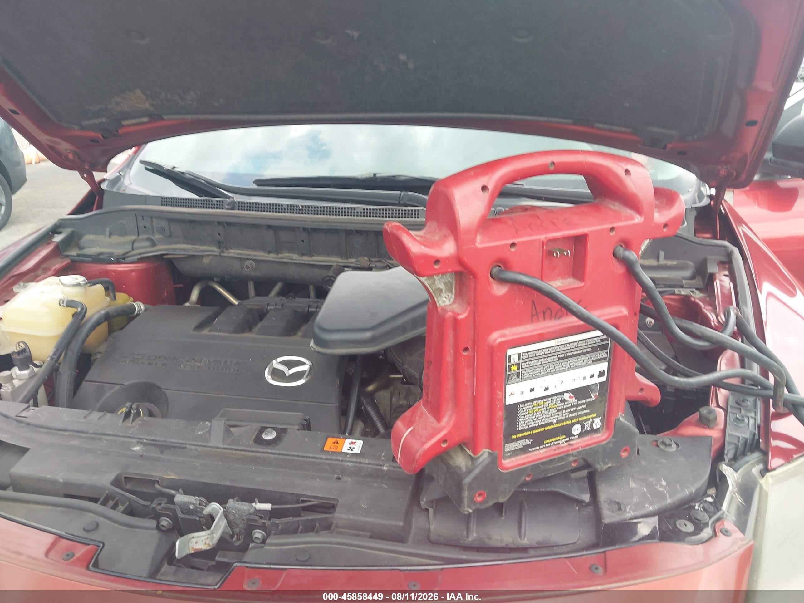 2015 Mazda Cx-9 Grand Touring Красный vin: JM3TB3DV9F0462393