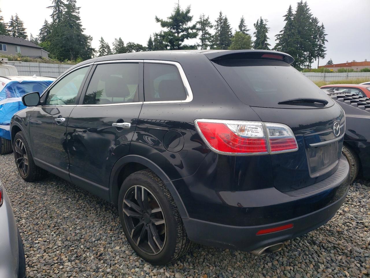 2011 Mazda Cx-9 Black vin: JM3TB3DVXB0308849