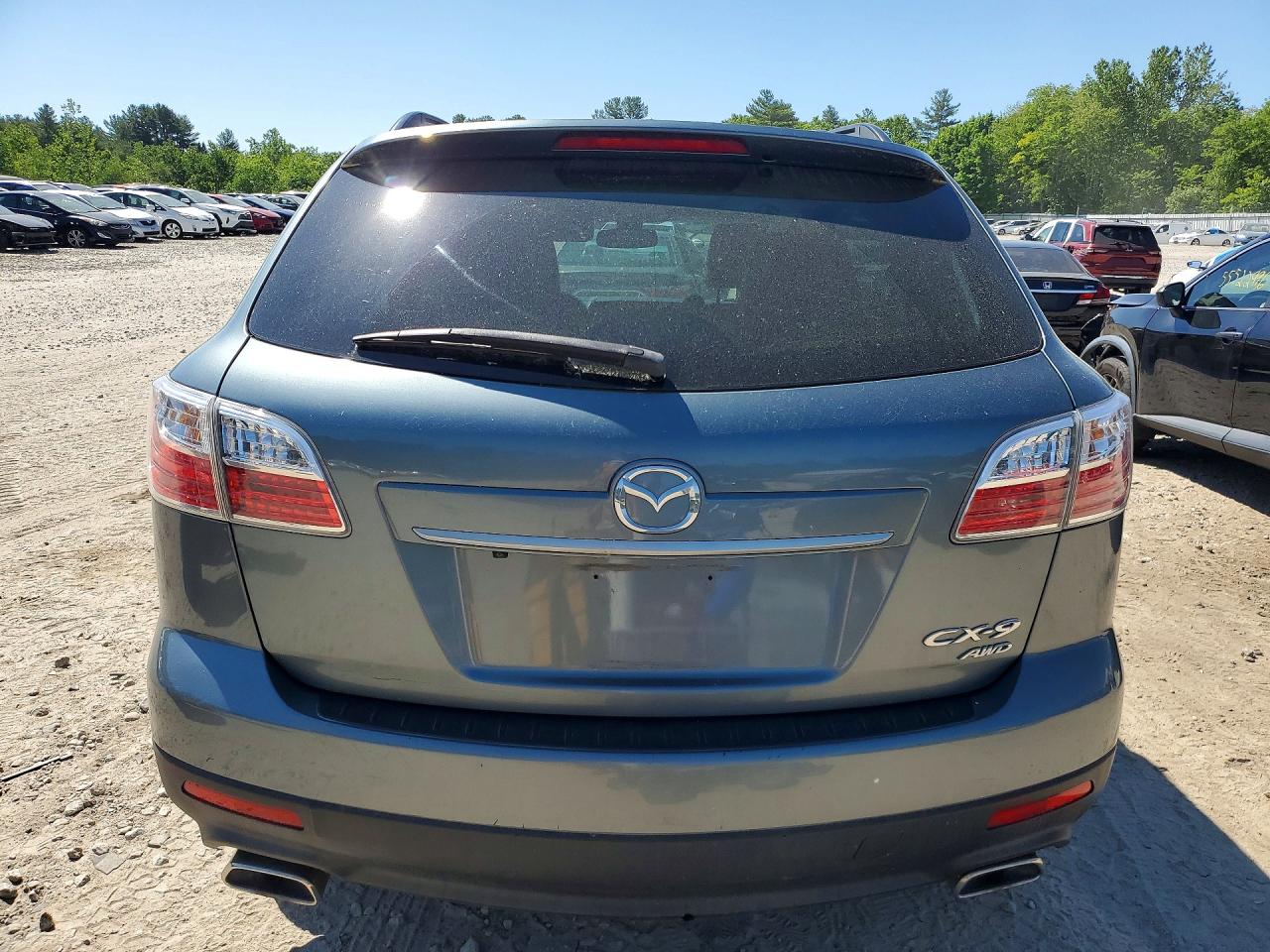 2012 Mazda Cx-9 Teal vin: JM3TB3DVXC0347958
