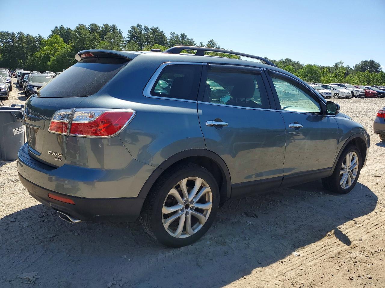 2012 Mazda Cx-9 Teal vin: JM3TB3DVXC0347958