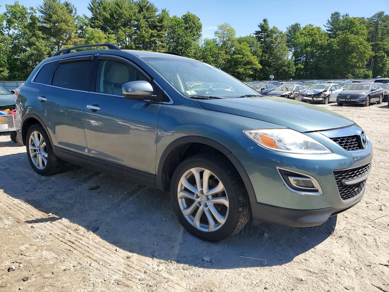 2012 Mazda Cx-9 Teal vin: JM3TB3DVXC0347958