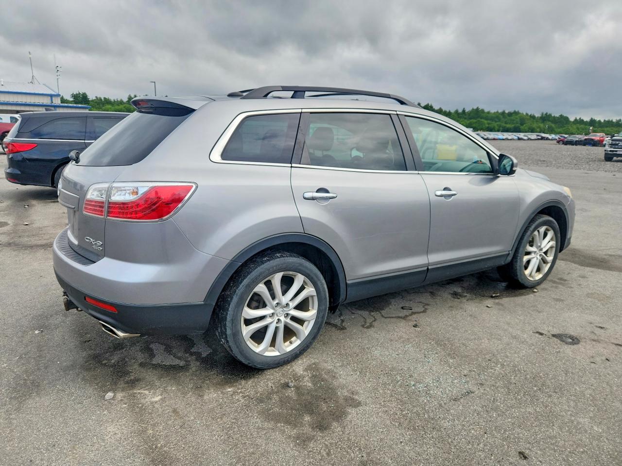 2012 Mazda Cx-9 Silver vin: JM3TB3DVXC0353453
