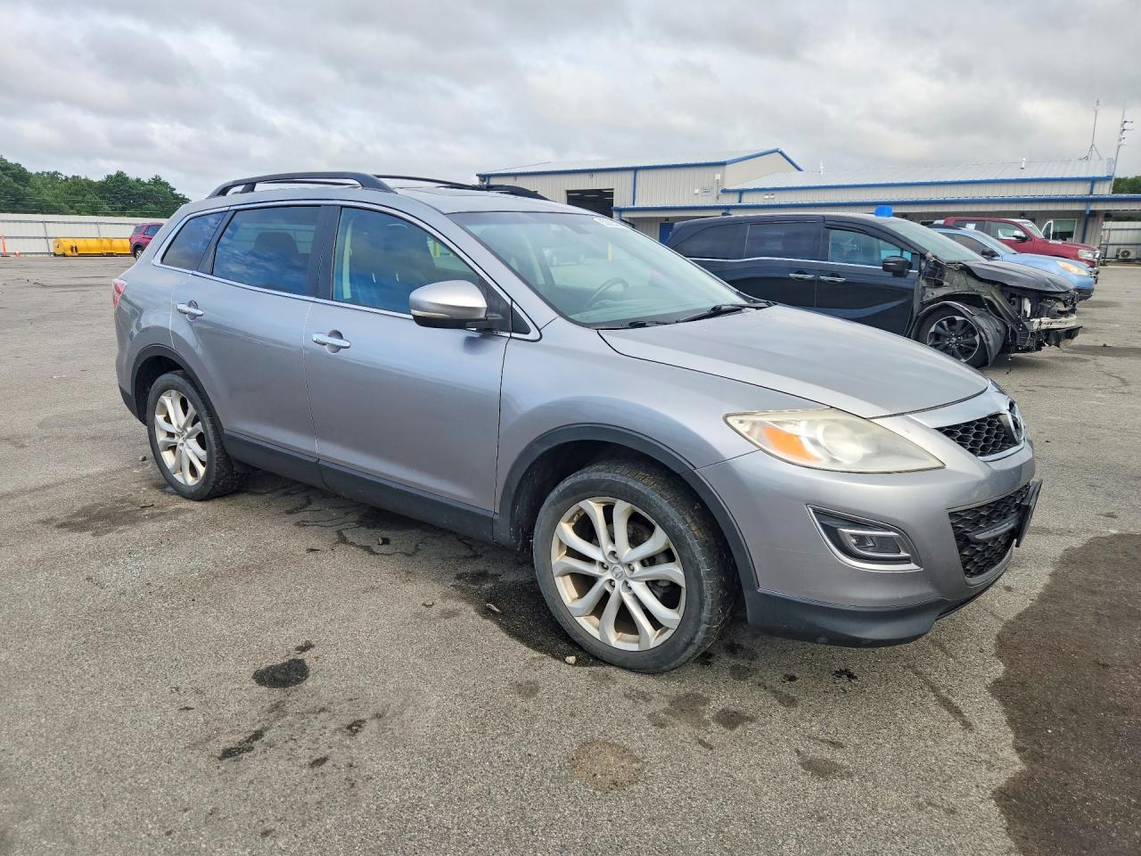 2012 Mazda Cx-9 Silver vin: JM3TB3DVXC0353453
