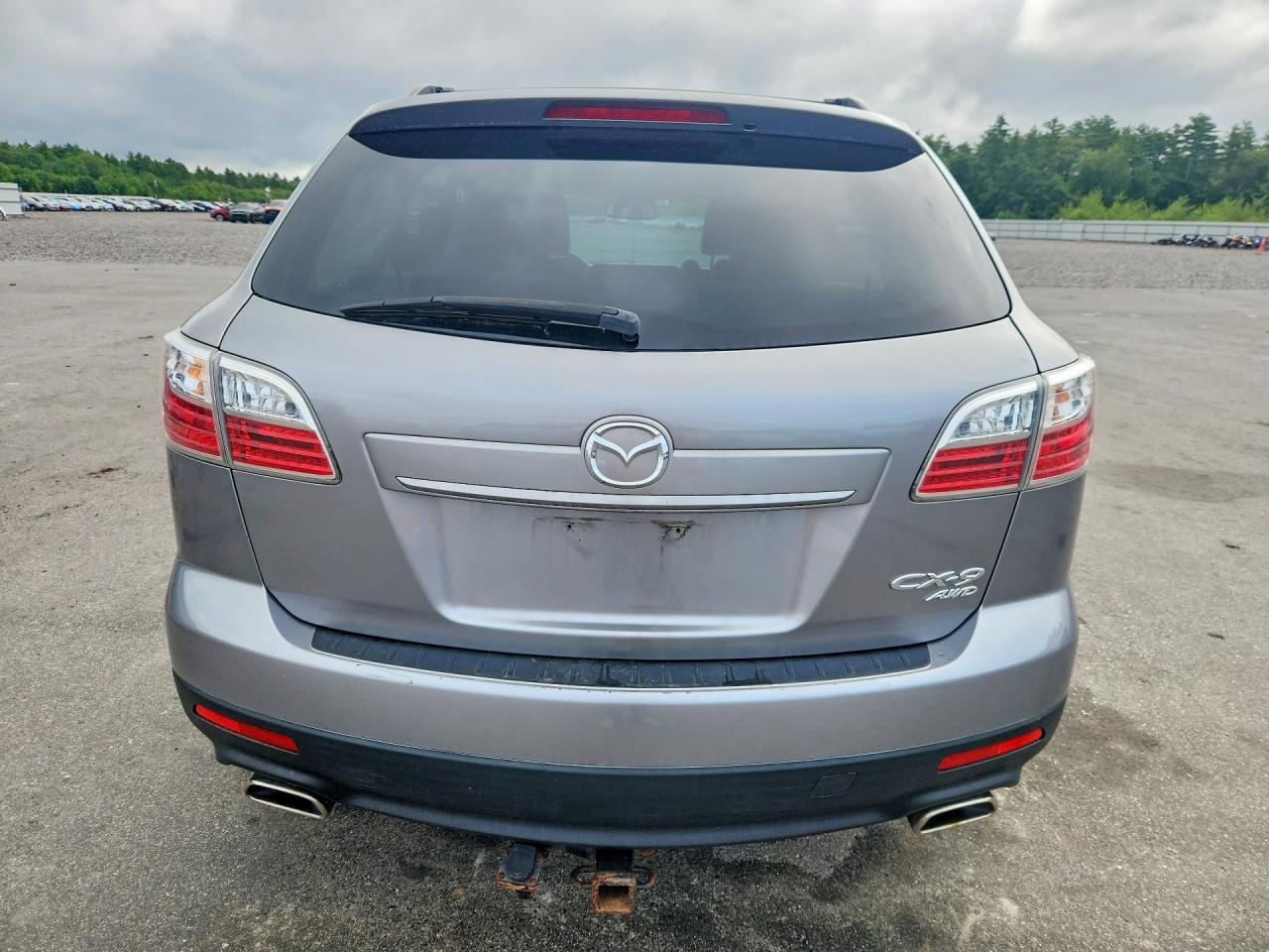 2012 Mazda Cx-9 Silver vin: JM3TB3DVXC0353453