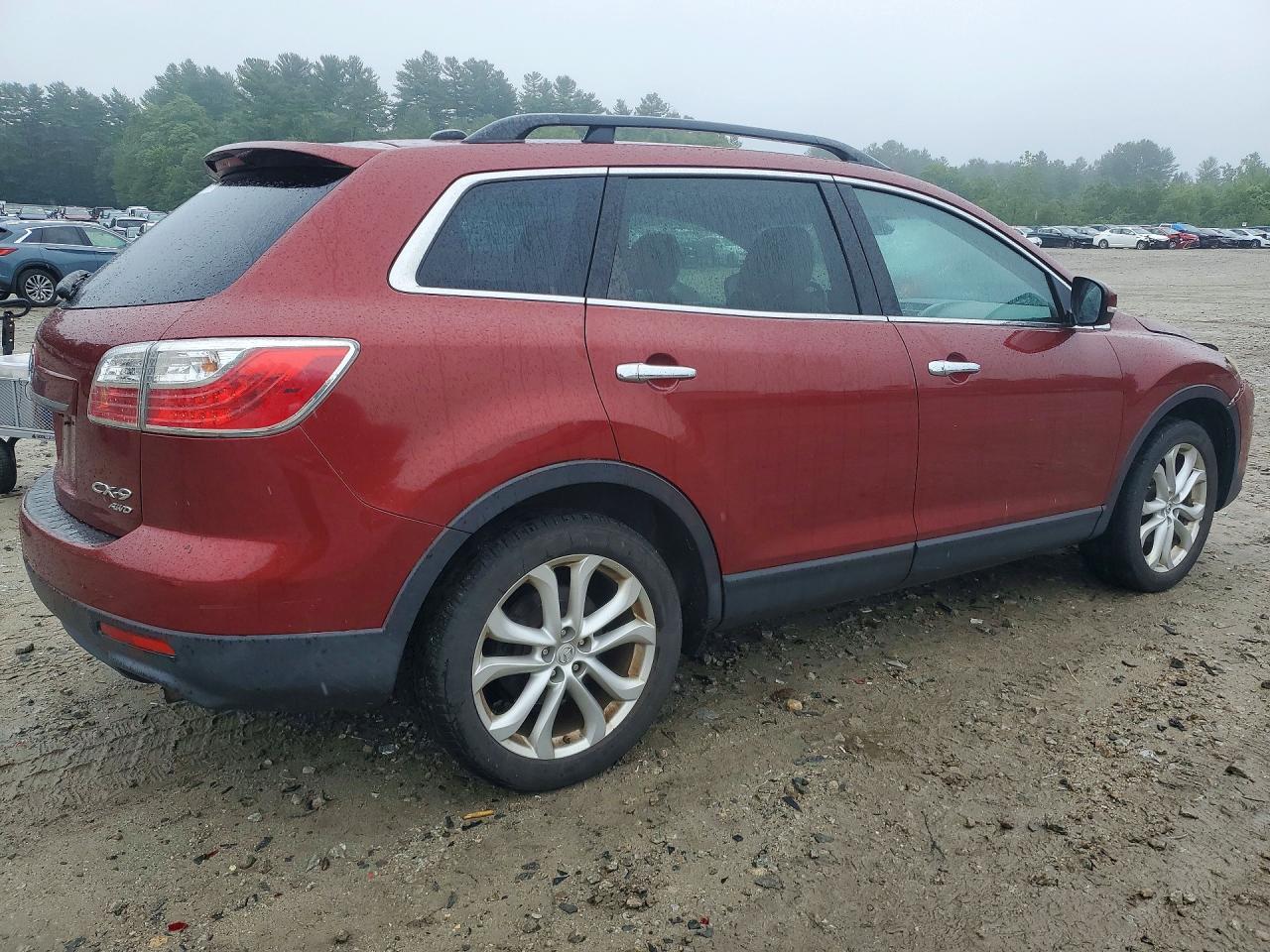 2012 Mazda Cx-9 Red vin: JM3TB3DVXC0363514