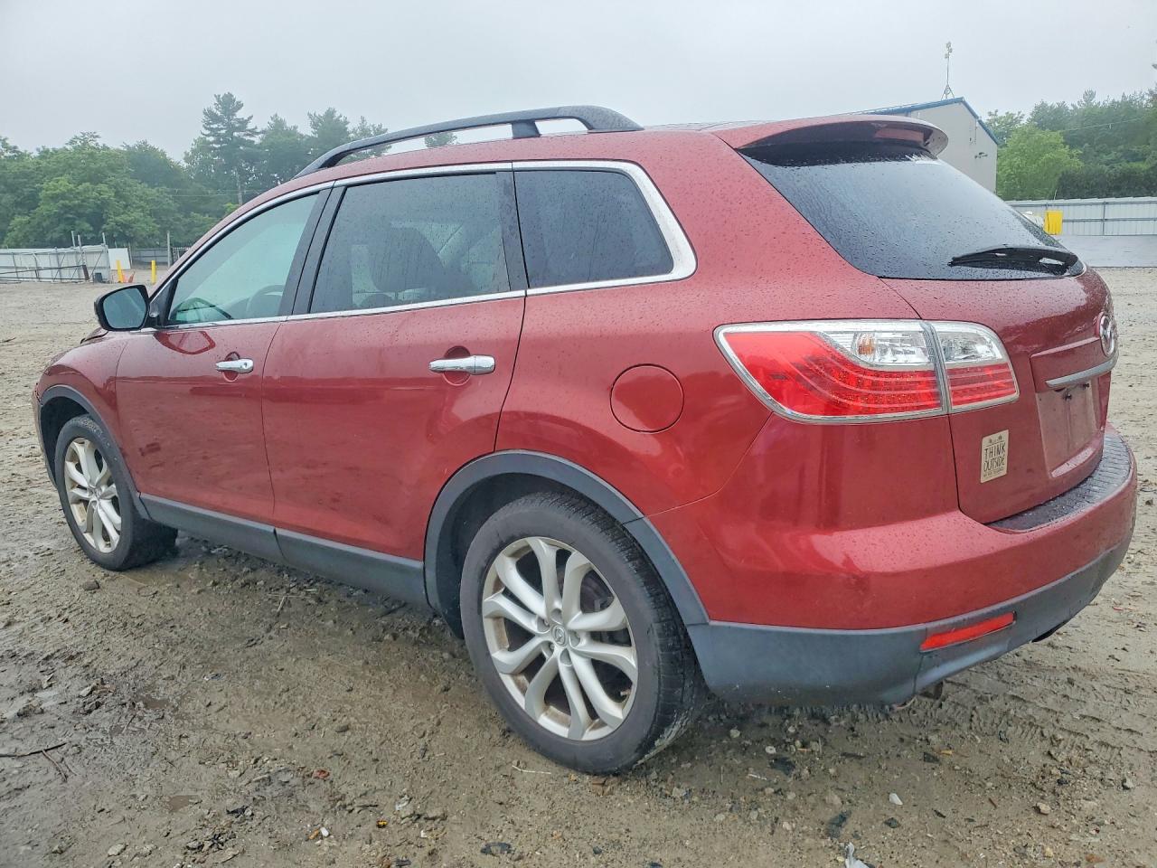 2012 Mazda Cx-9 Red vin: JM3TB3DVXC0363514