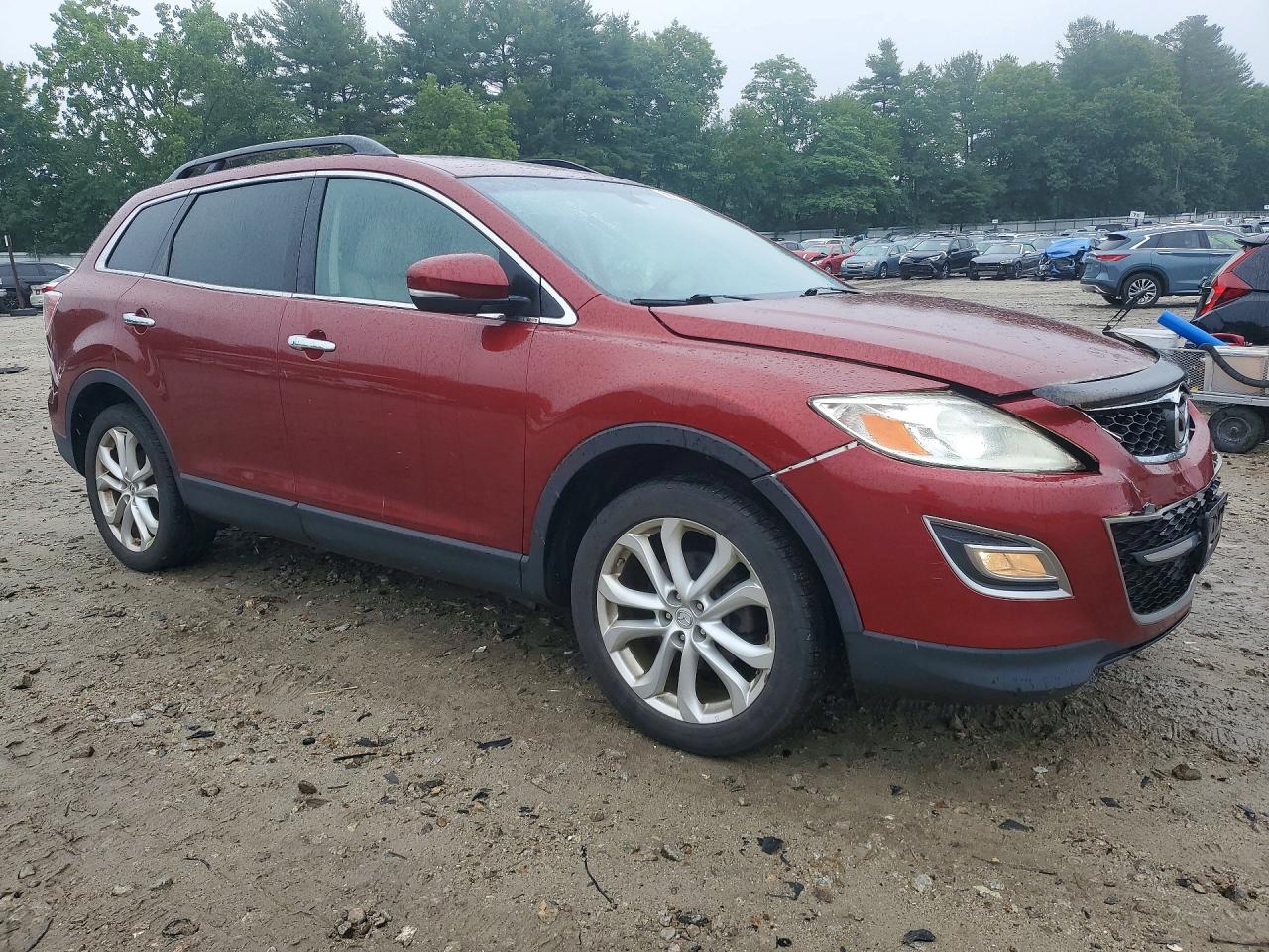 2012 Mazda Cx-9 Red vin: JM3TB3DVXC0363514
