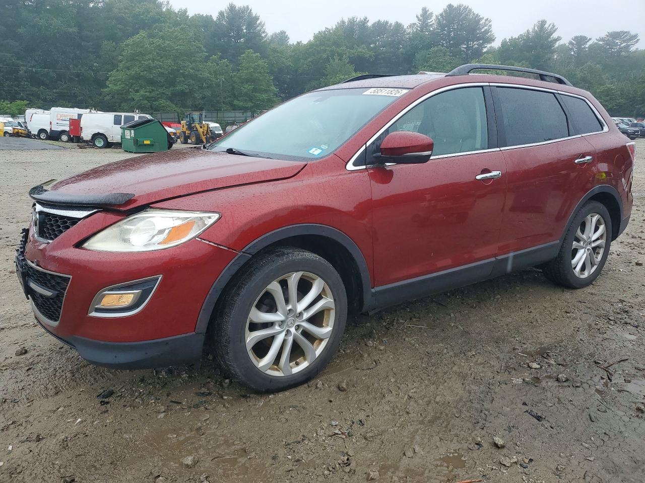 2012 Mazda Cx-9 Red vin: JM3TB3DVXC0363514