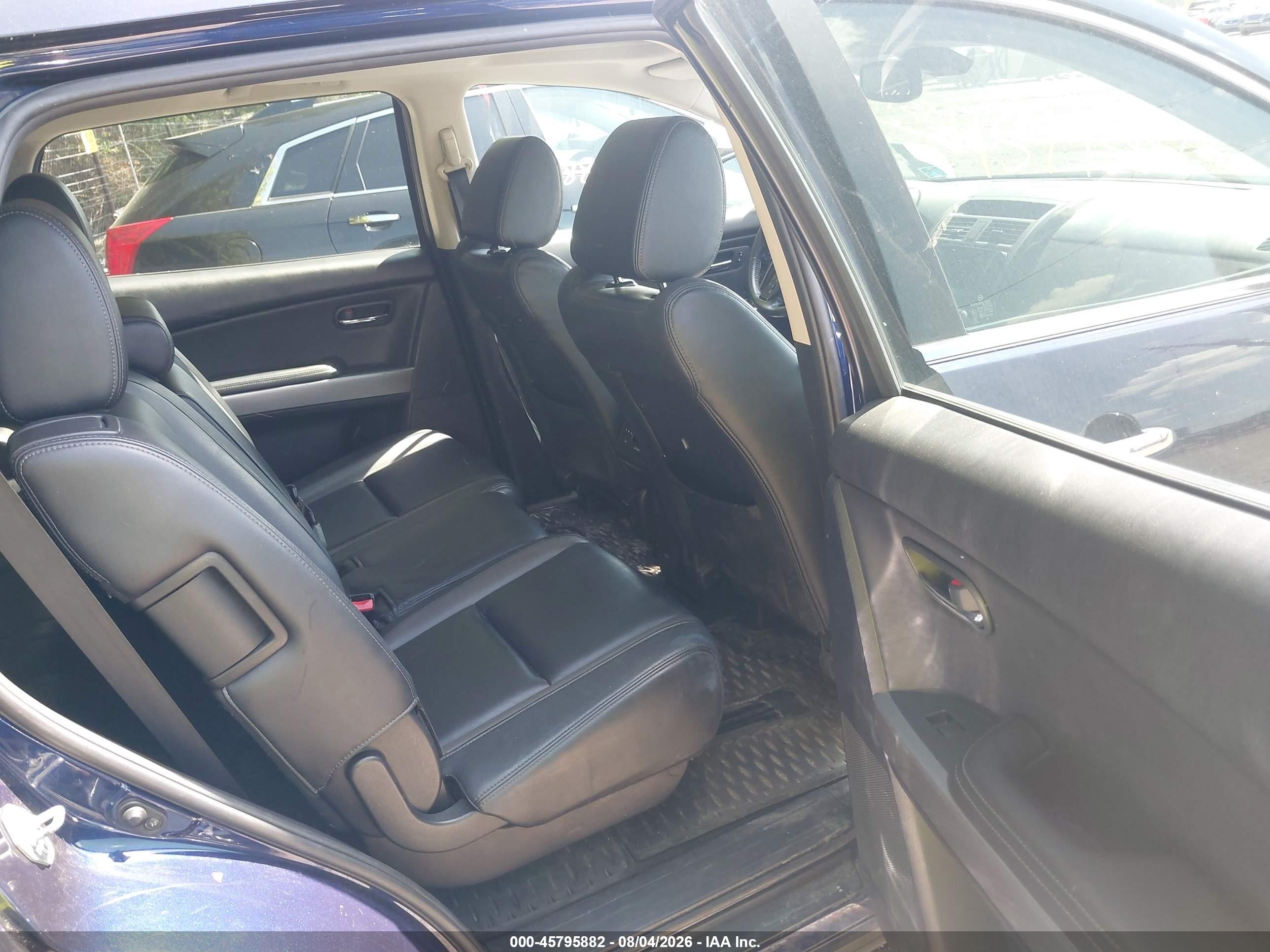 2012 Mazda Cx-9 Grand Touring Blue vin: JM3TB3DVXC0364470