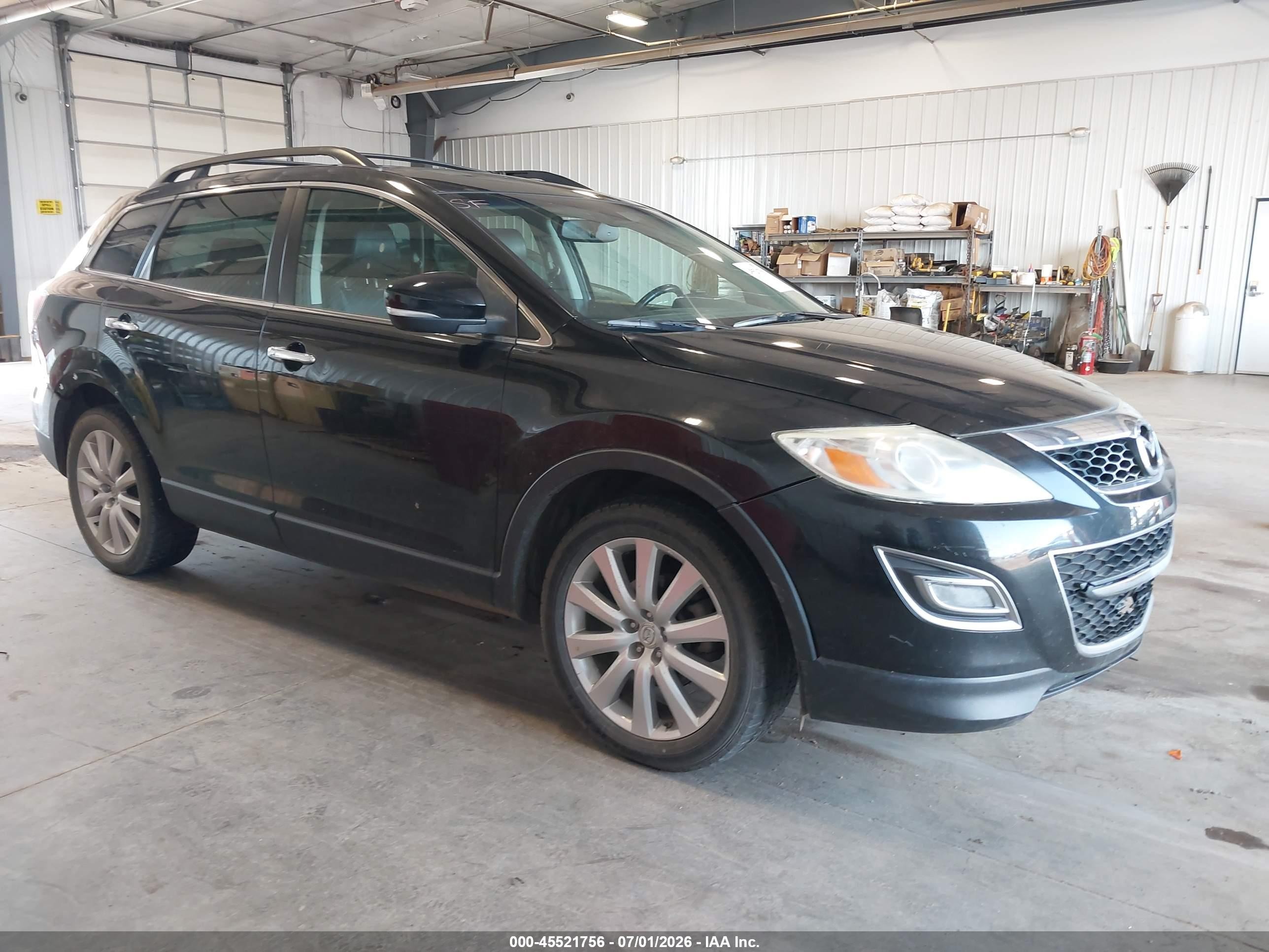 2010 Mazda Cx-9 Grand Touring Черный vin: JM3TB3MA0A0208349