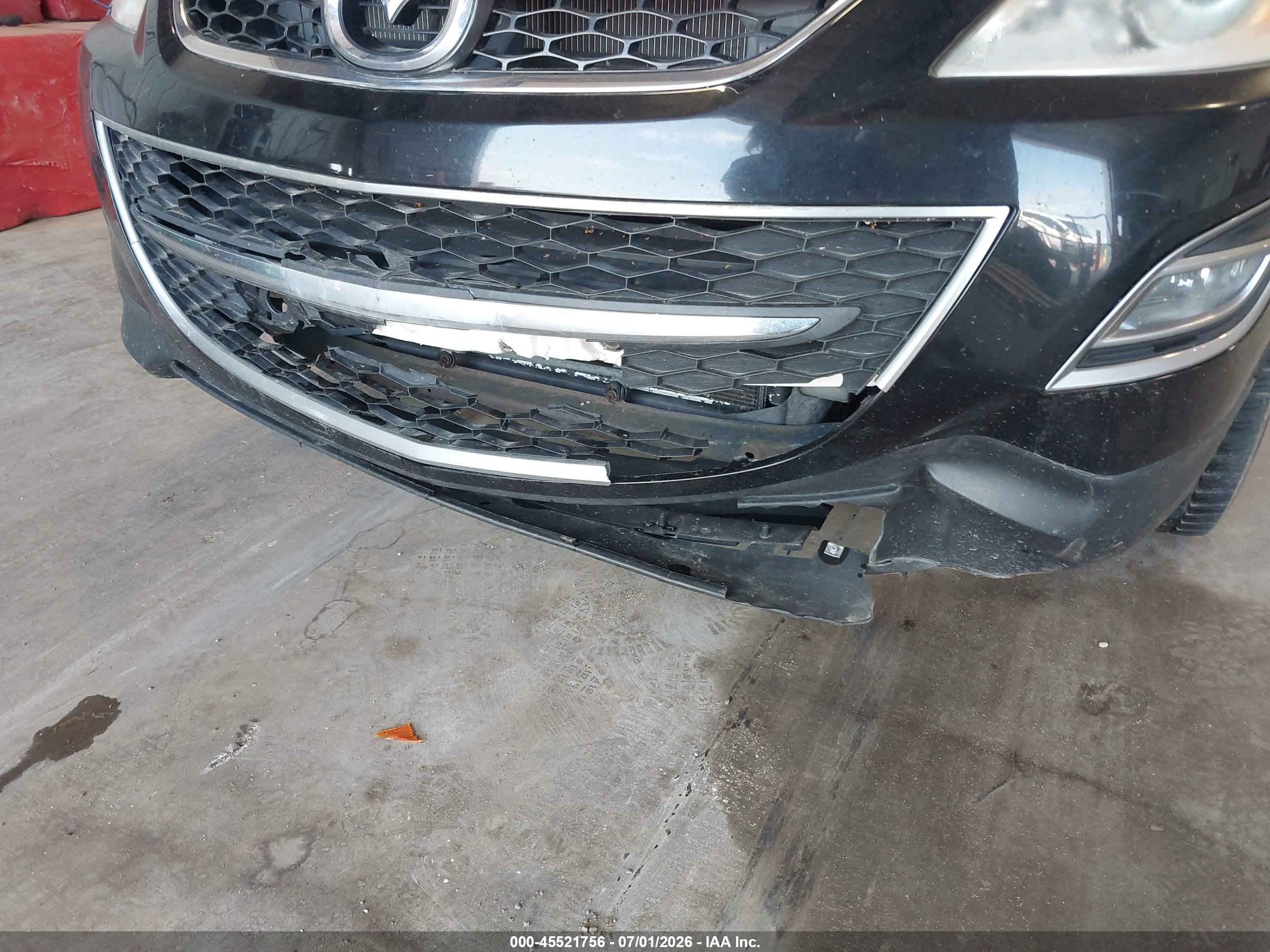 2010 Mazda Cx-9 Grand Touring Черный vin: JM3TB3MA0A0208349