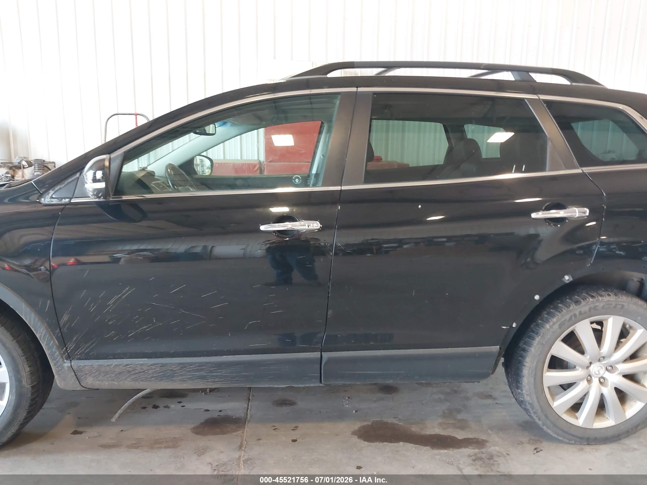 2010 Mazda Cx-9 Grand Touring Черный vin: JM3TB3MA0A0208349