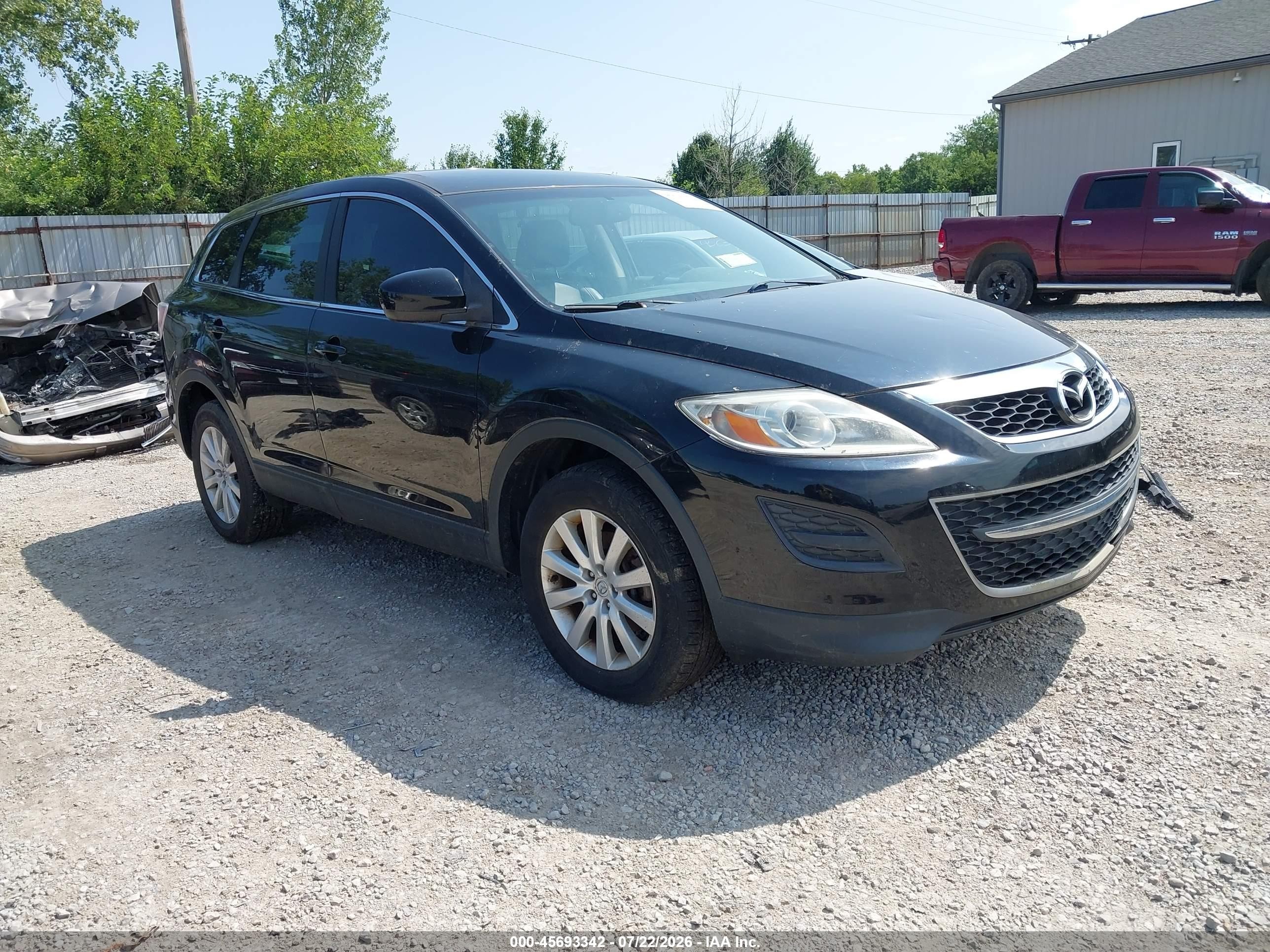 2010 Mazda Cx-9 Touring Черный vin: JM3TB3MA0A0211302