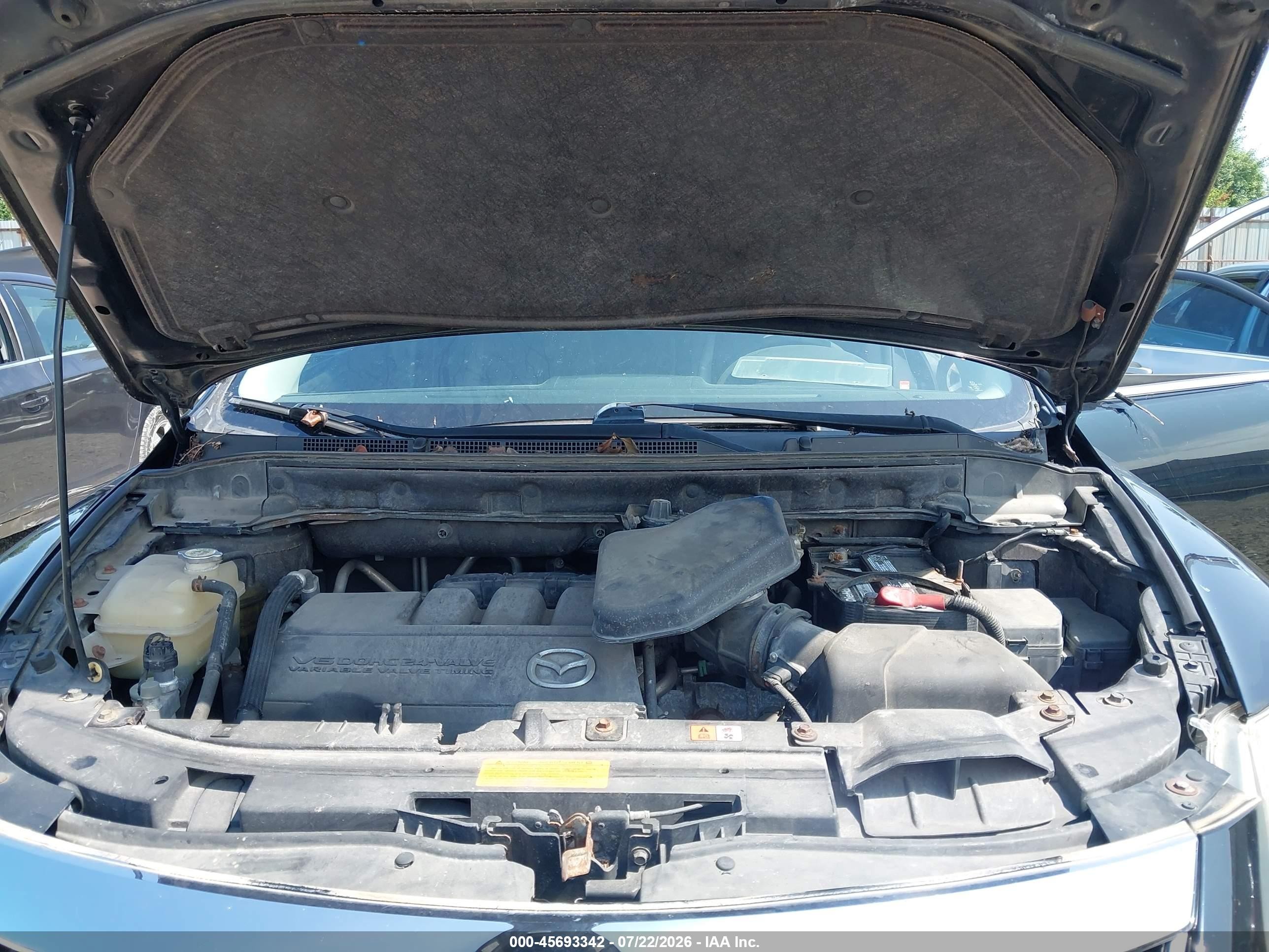 2010 Mazda Cx-9 Touring Черный vin: JM3TB3MA0A0211302