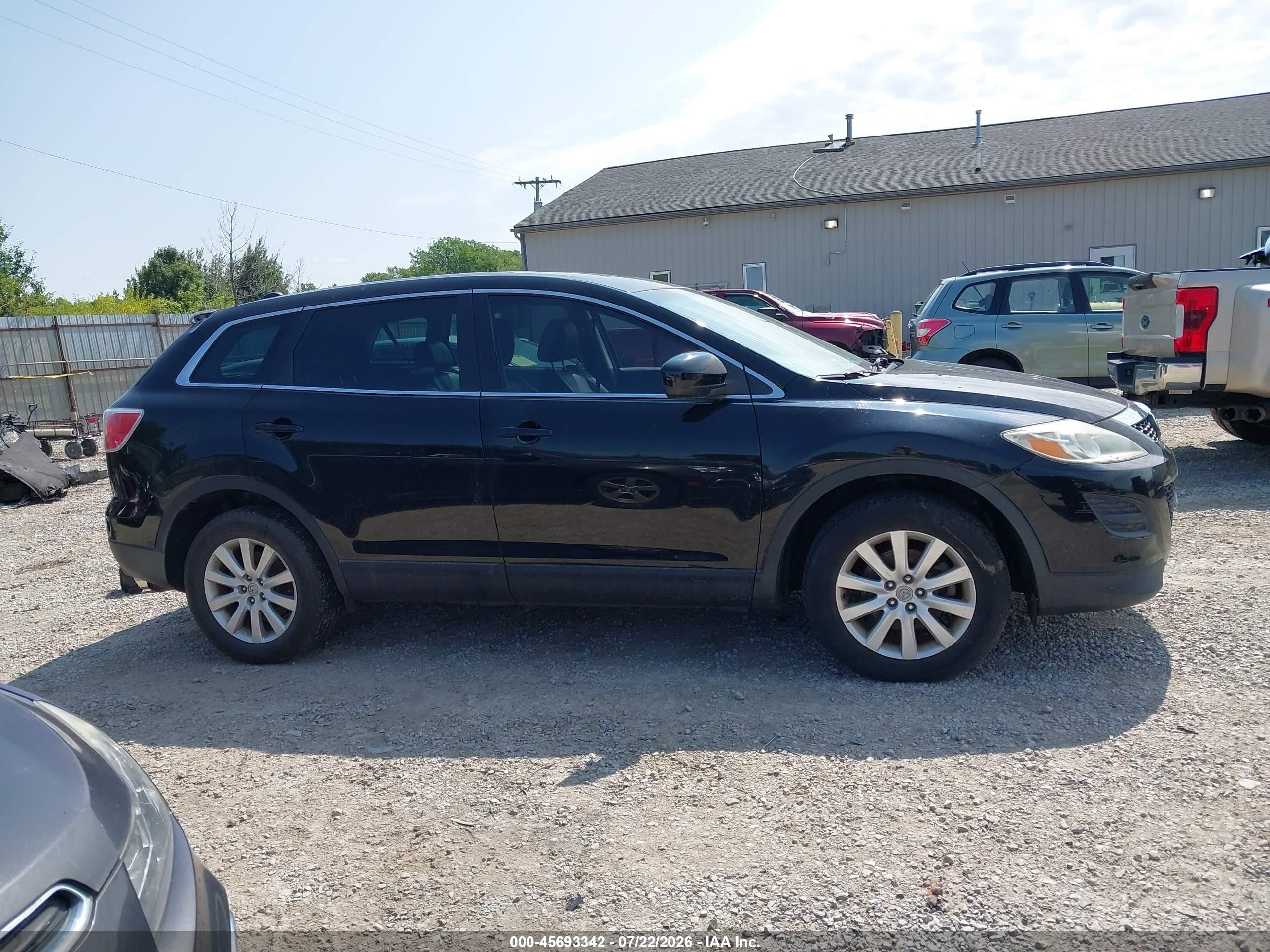 2010 Mazda Cx-9 Touring Черный vin: JM3TB3MA0A0211302
