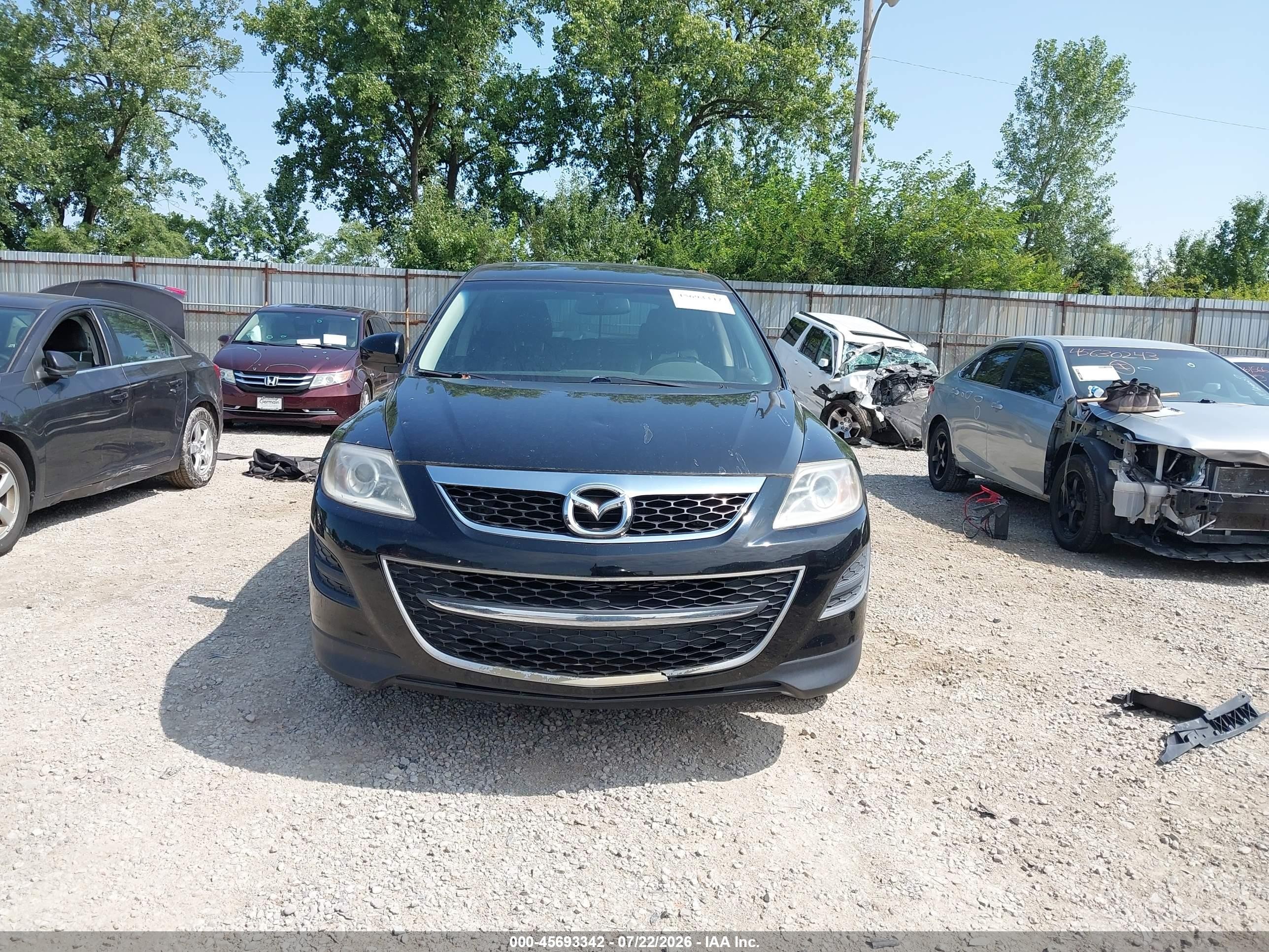 2010 Mazda Cx-9 Touring Черный vin: JM3TB3MA0A0211302