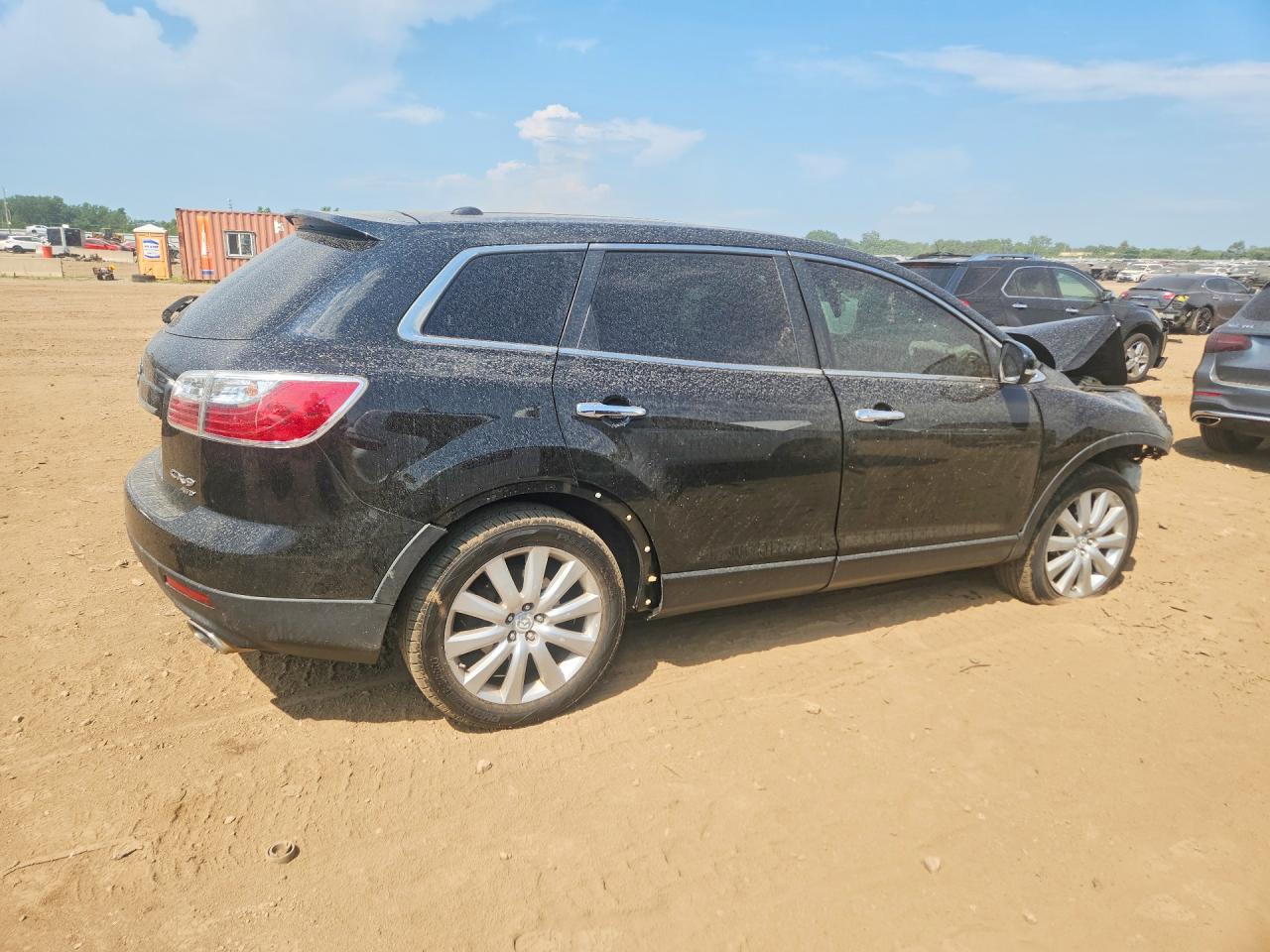 2010 Mazda Cx-9 Black vin: JM3TB3MA0A0227533