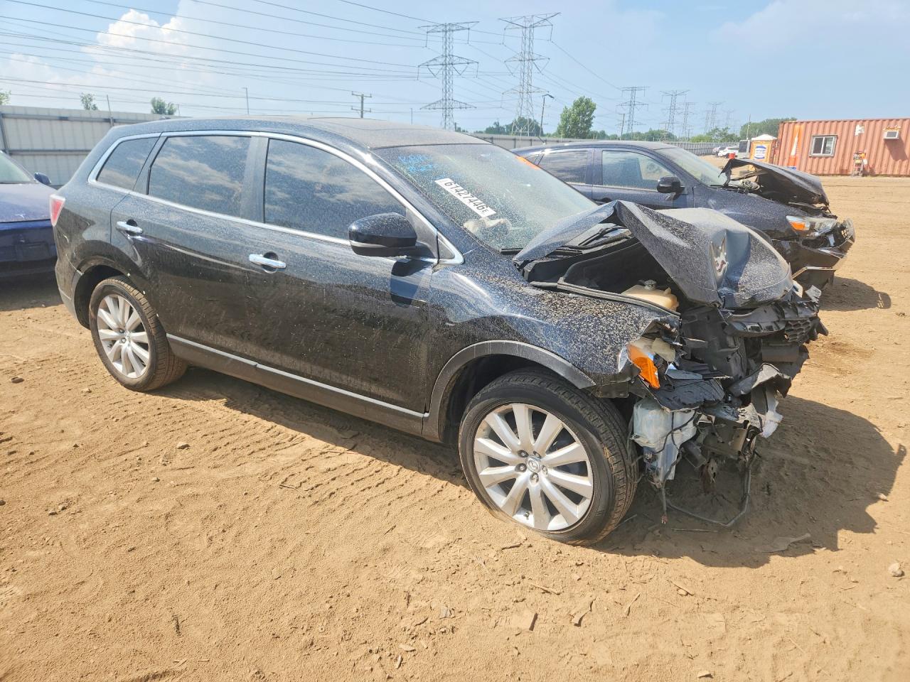 2010 Mazda Cx-9 Black vin: JM3TB3MA0A0227533